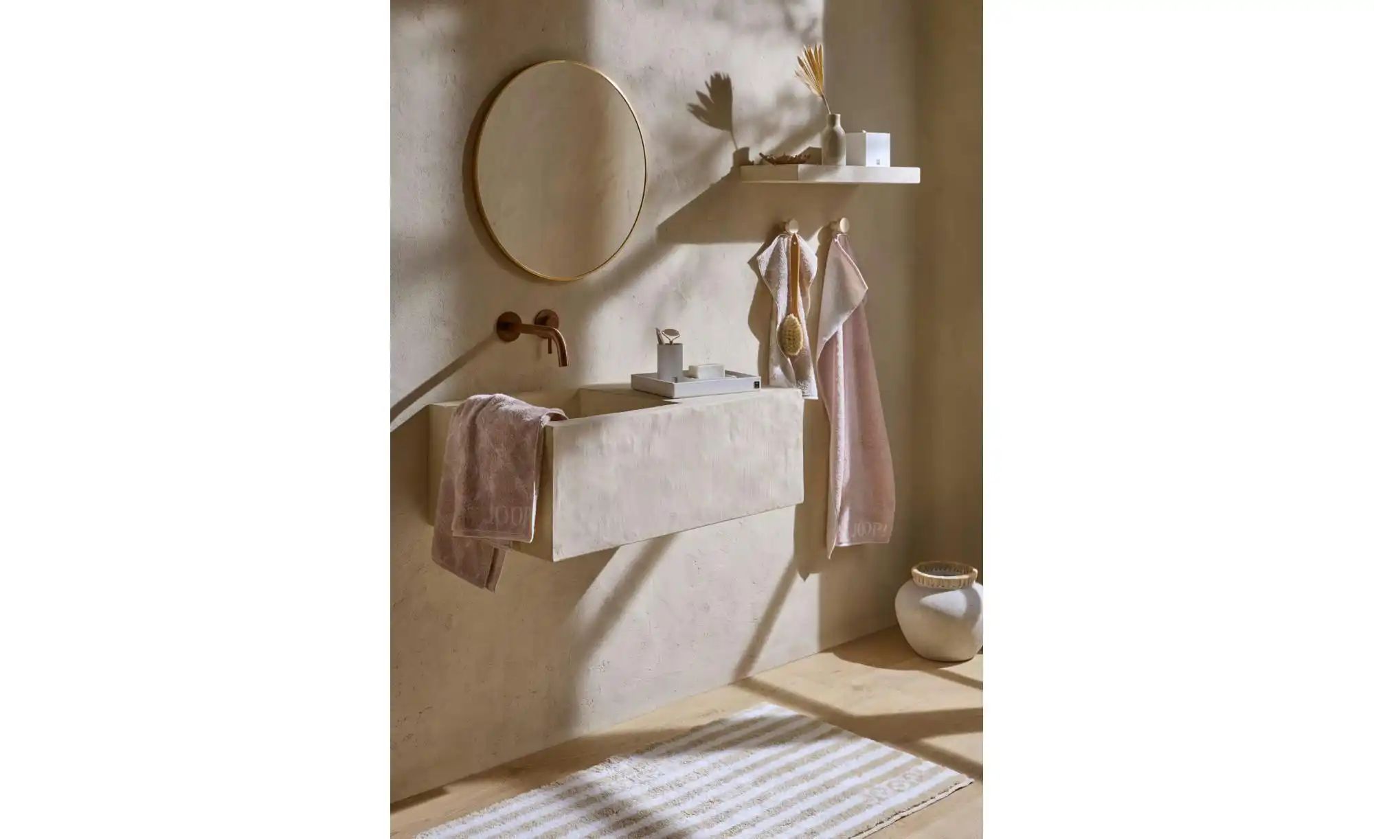 Thumbnail - JOOP! Gästetuch 3er-Set ¦ beige ¦ Maße (cm): B: 50 H: 1 Badtextilien > Handtücher & Badetücher > Gästetücher - Höffner