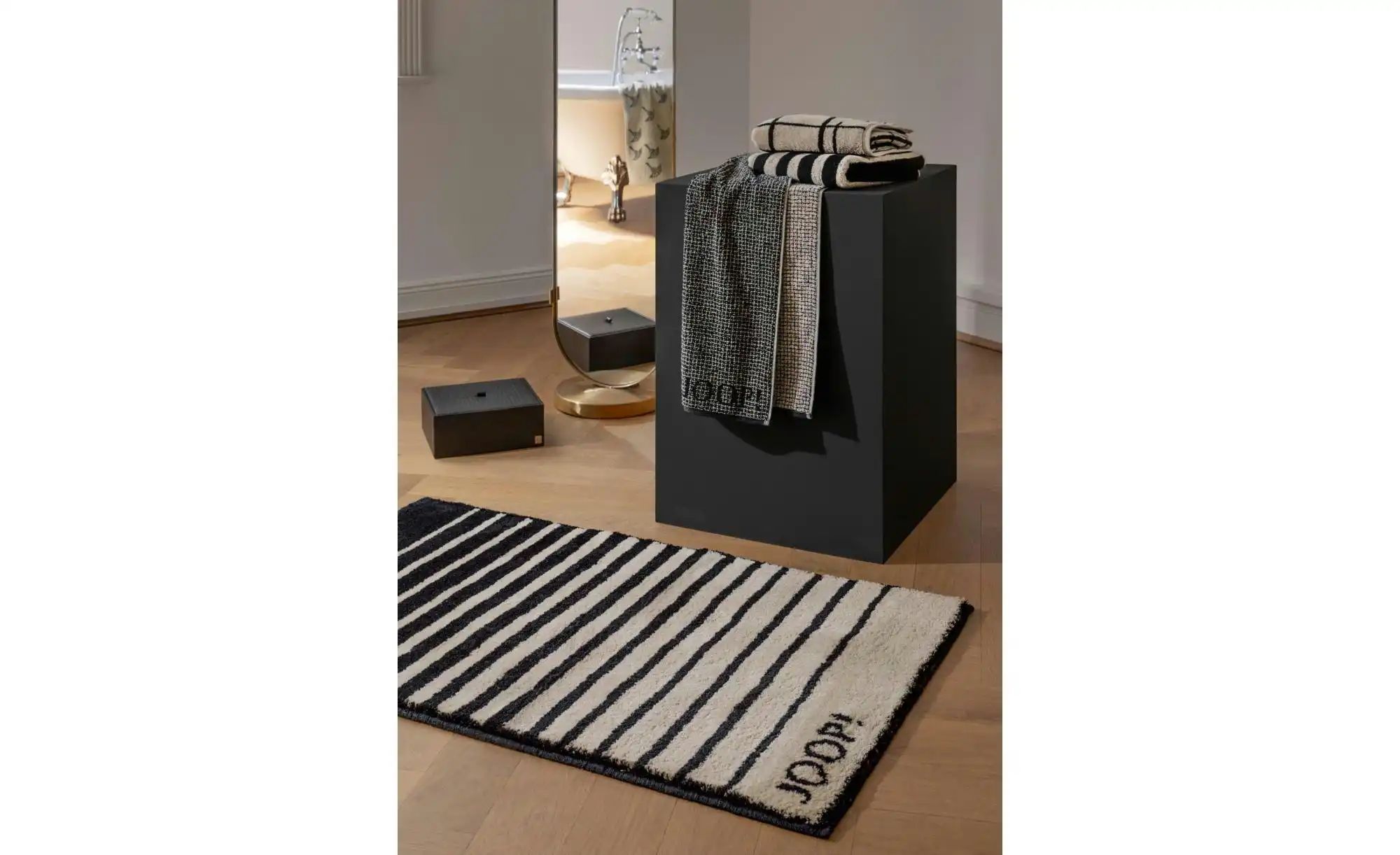 JOOP! Duschtuch   ¦ braun ¦ Maße (cm): B: 80 H: 1 Badtextilien > Handtücher günstig online kaufen