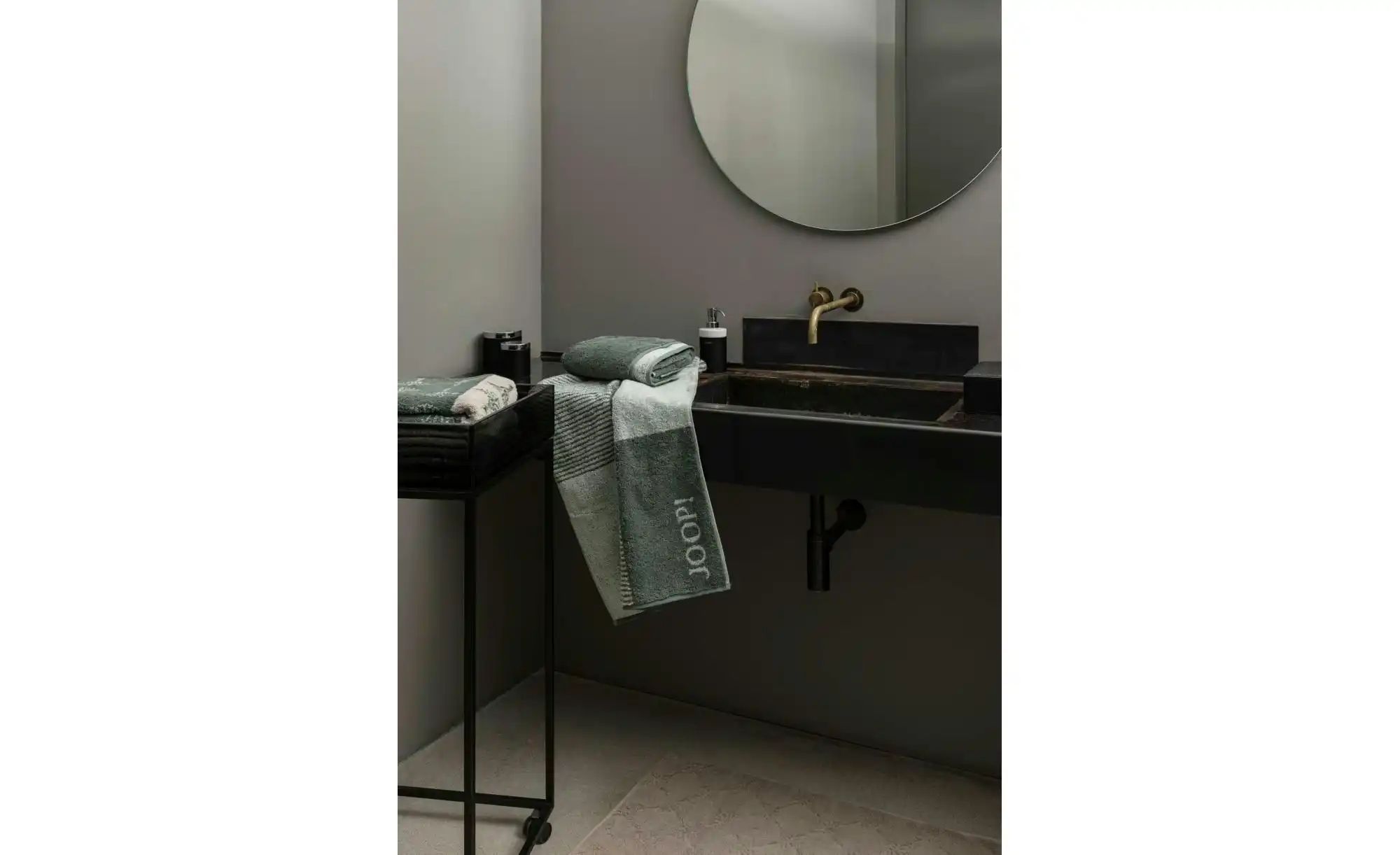 JOOP! Handtuch 2er-Set   ¦ grün ¦ Maße (cm): B: 100 H: 1 Badtextilien > Han günstig online kaufen