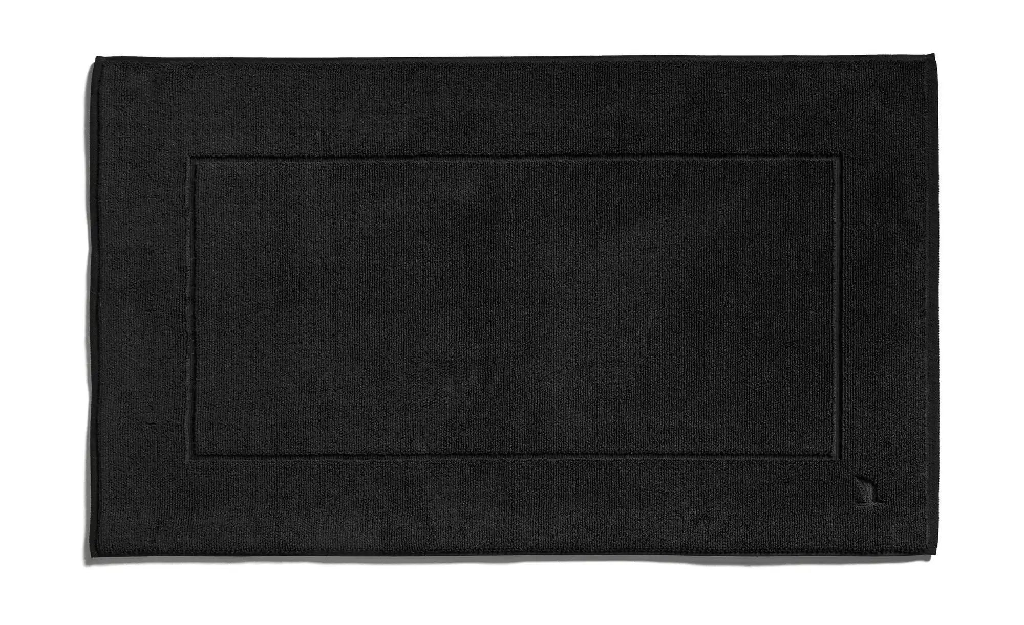 Möve Badteppich ¦ schwarz ¦ 100% Baumwolle ¦ Maße (cm): B: 60 H: 1 Heimtextilien > Badtextilien > Badematten & Badvorleger - Höffner