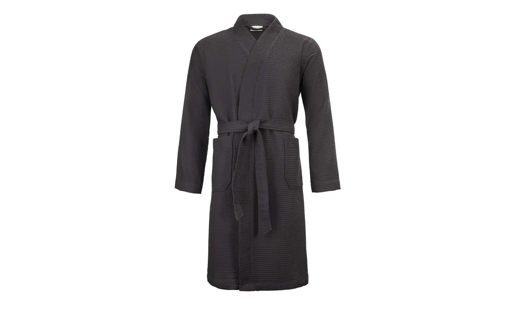 Möve Kimono ¦ grau Heimtextilien > Badtextilien > Bademäntel - Höffner