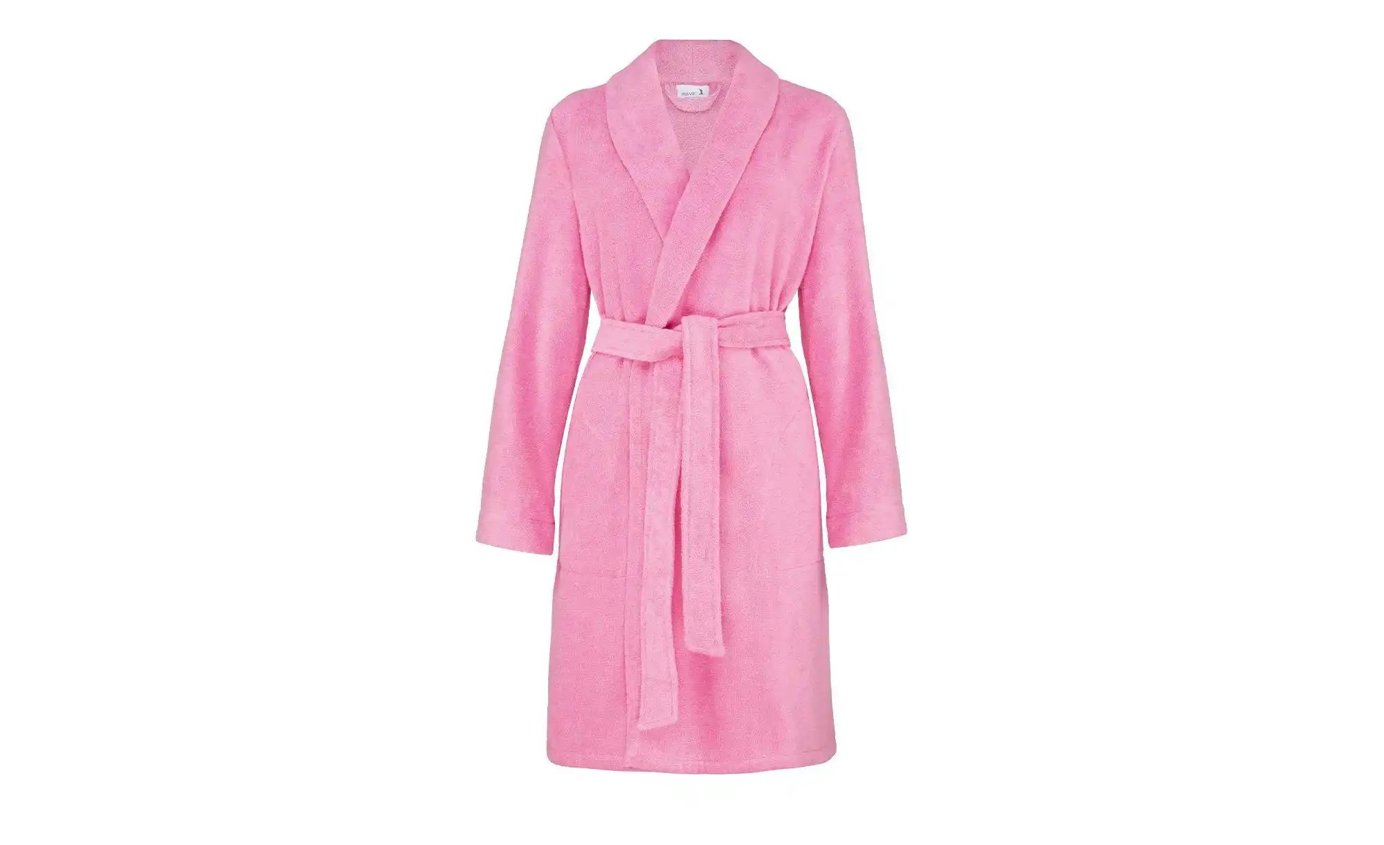 Möve Schalkragenmantel ¦ rosa/pink Heimtextilien > Badtextilien > Bademäntel - Höffner
