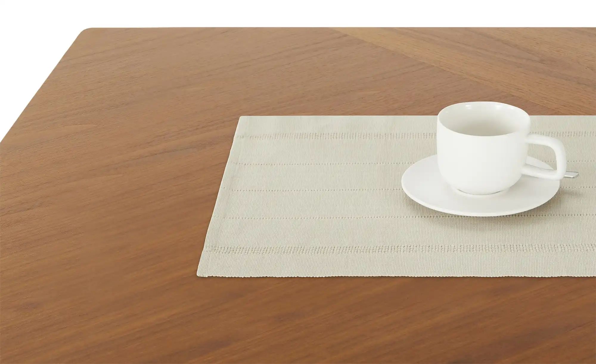 como Platzset  Leinen Set Uni ¦ beige ¦ Baumwollmischgewebe ¦ Maße (cm): B: günstig online kaufen