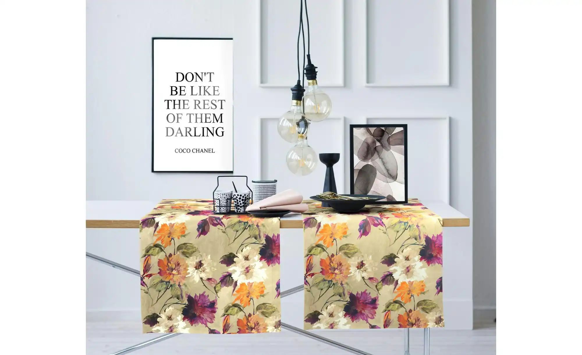 APELT Tischläufer "5600 HERBSTZEIT, Herbstdeko, Herbst" Digitaldruck günstig online kaufen