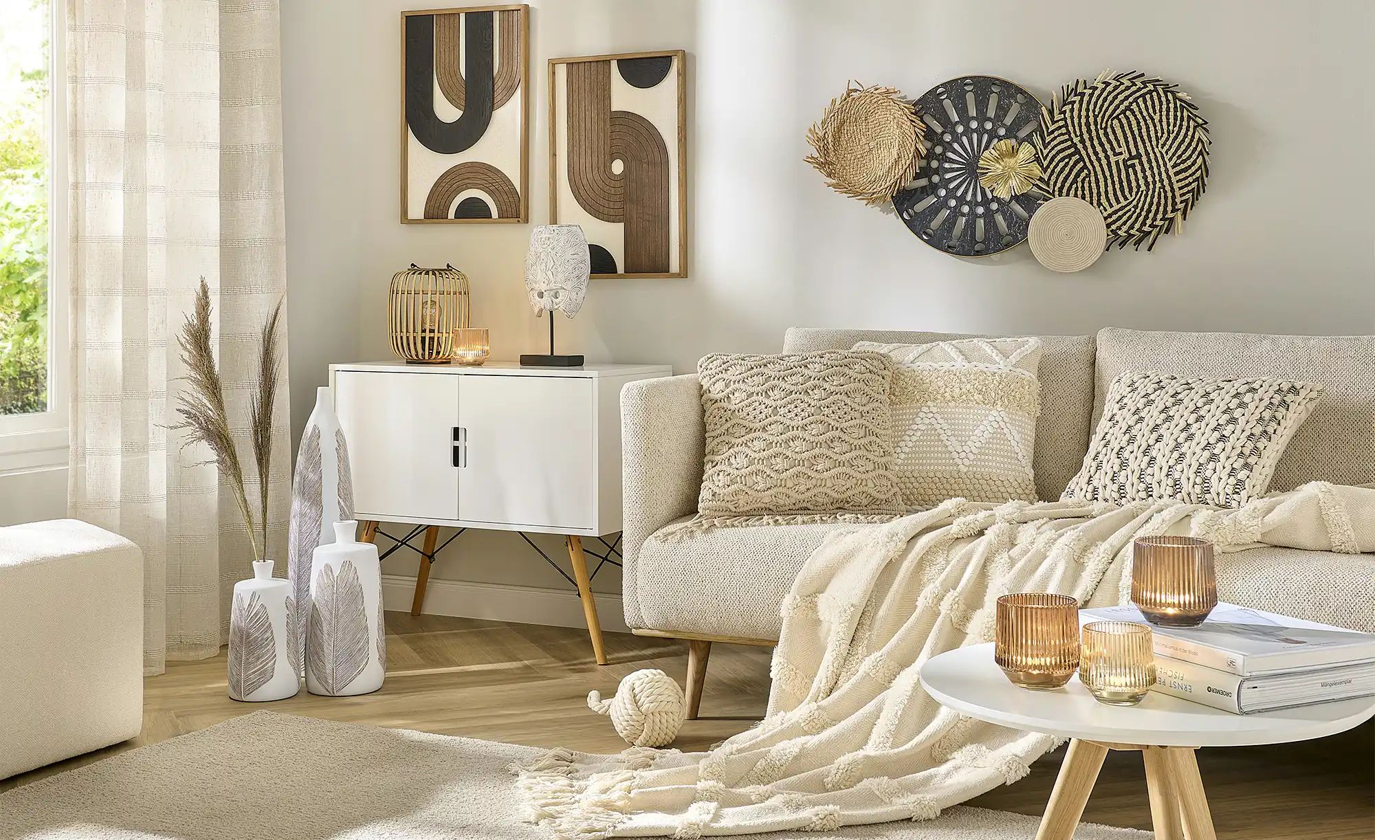 como Kissen  Groboptik ¦ beige ¦ Maße (cm): B: 45 Dekokissen & Decken > Kis günstig online kaufen