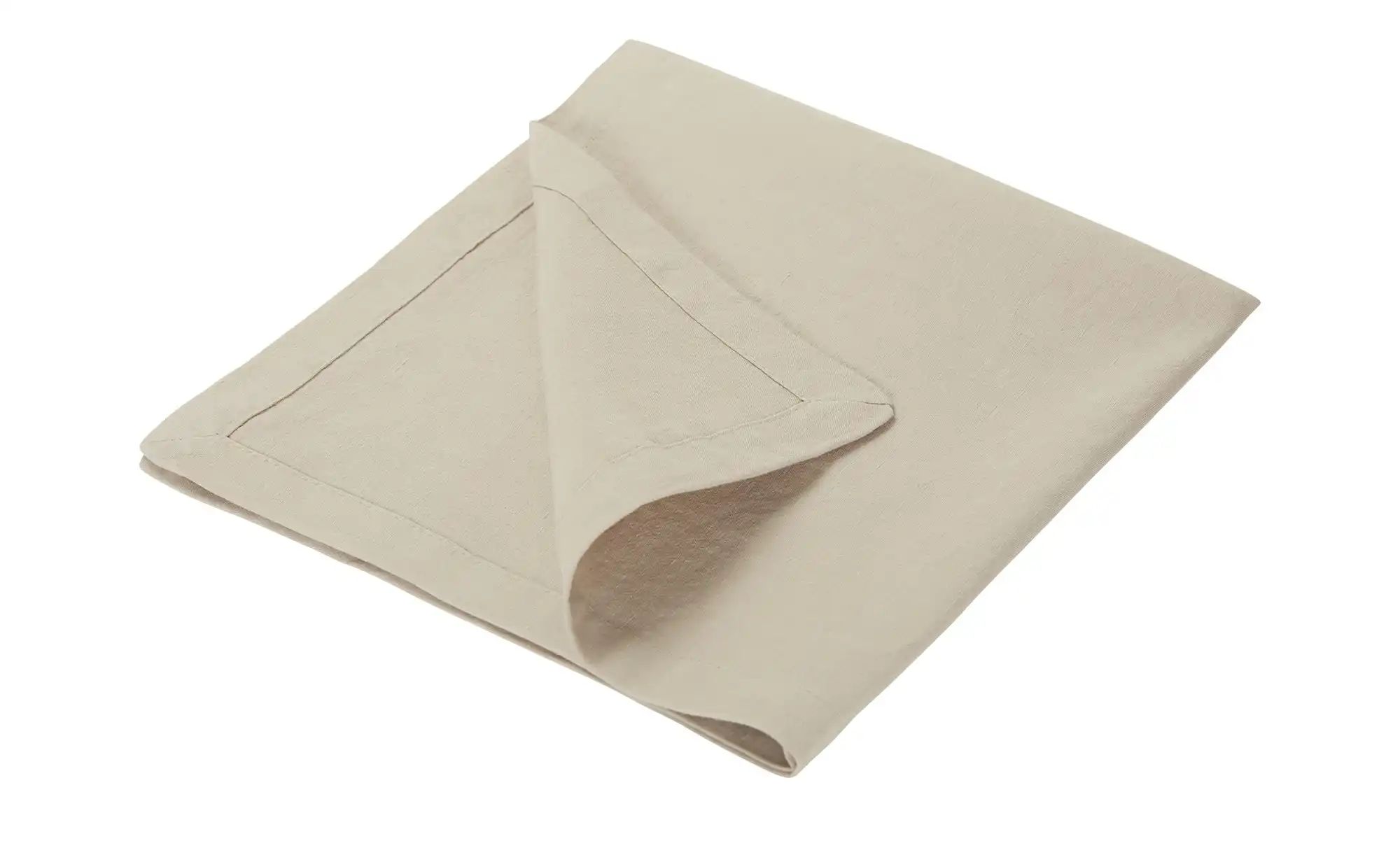 como Servietten uni  Dobby ¦ beige ¦ Baumwollmischgewebe ¦ Maße (cm): B: 45 günstig online kaufen