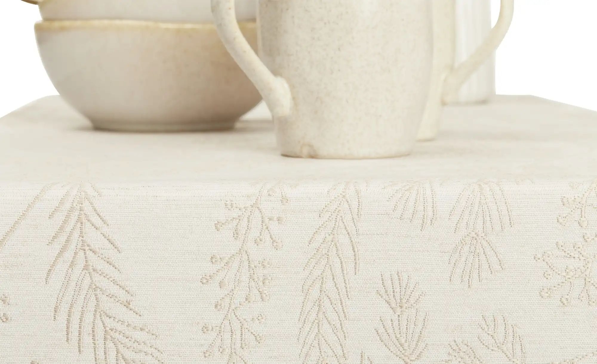 como Tischläufer  Weihnachten ¦ beige ¦ Synthetik ¦ Maße (cm): B: 40 Weihna günstig online kaufen