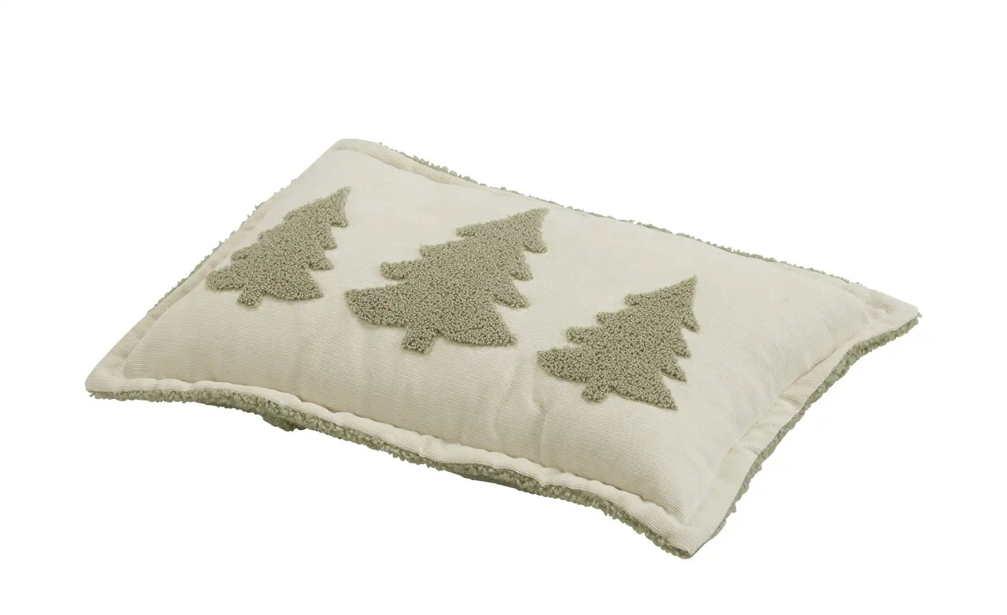 HOME STORY Kissen  Vintage Celebrity ¦ grün ¦ Maße (cm): B: 30 Weihnachten günstig online kaufen