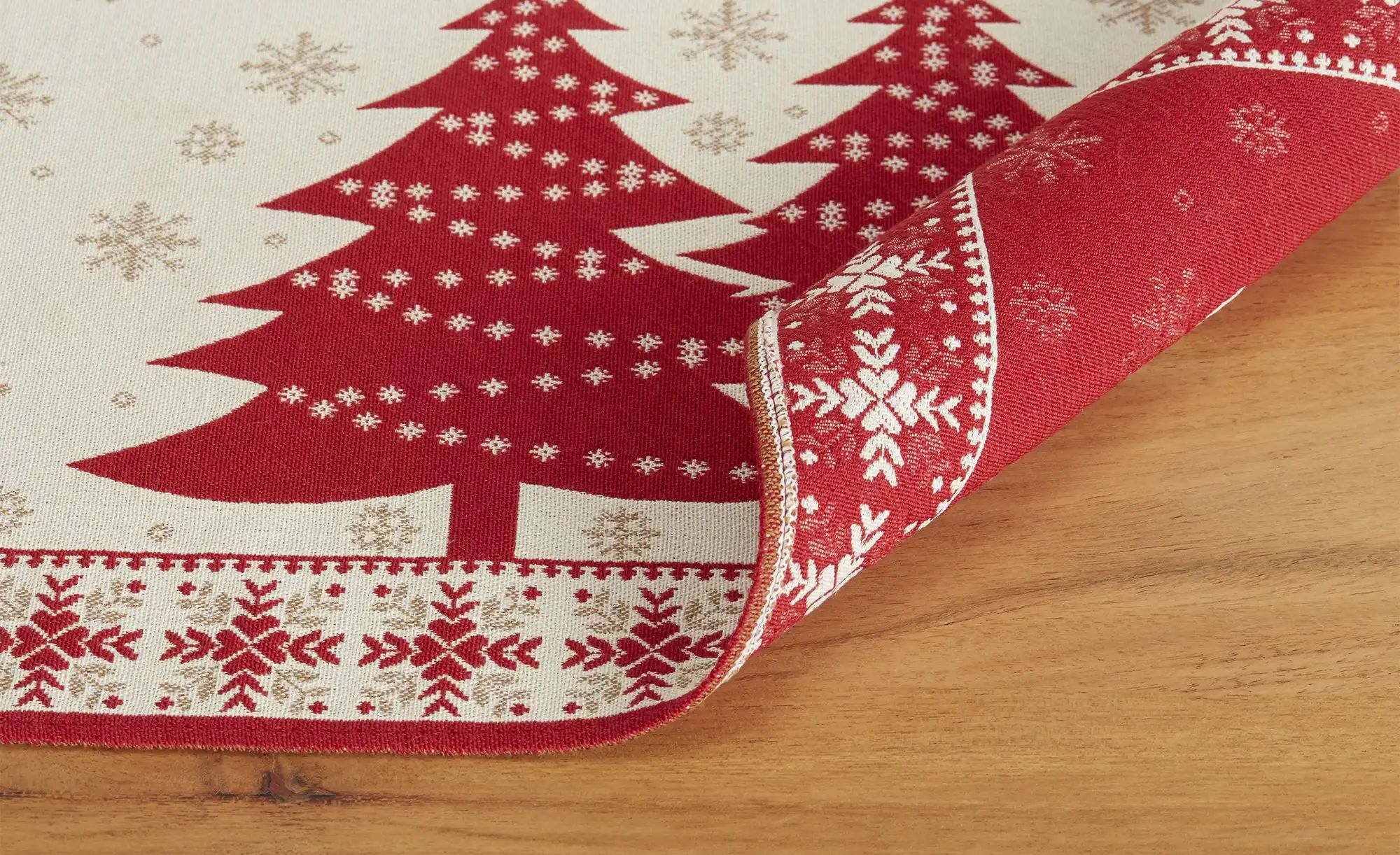 como Platzset  Weihnachten ¦ beige ¦ Baumwollmischgewebe ¦ Maße (cm): B: 32 günstig online kaufen