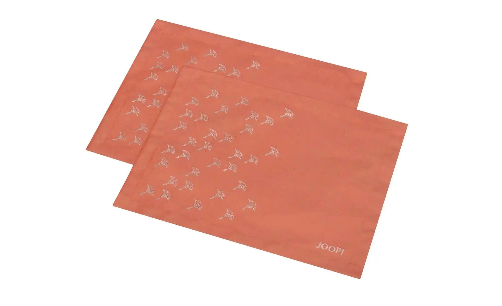 JOOP! Platzset Faded Cornflower ¦ orange ¦ Naturfaser ¦ Maße (cm): B: 36 H: günstig online kaufen