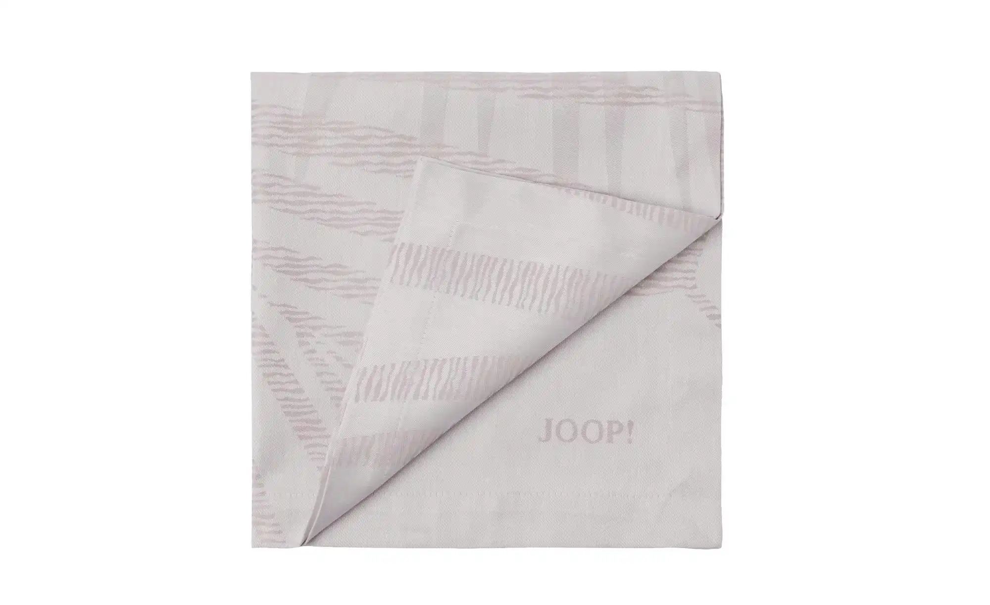 JOOP! Servietten 2er-Set Leaf ¦ weiß ¦ Naturfaser ¦ Maße (cm): B: 50 H: 1 T günstig online kaufen