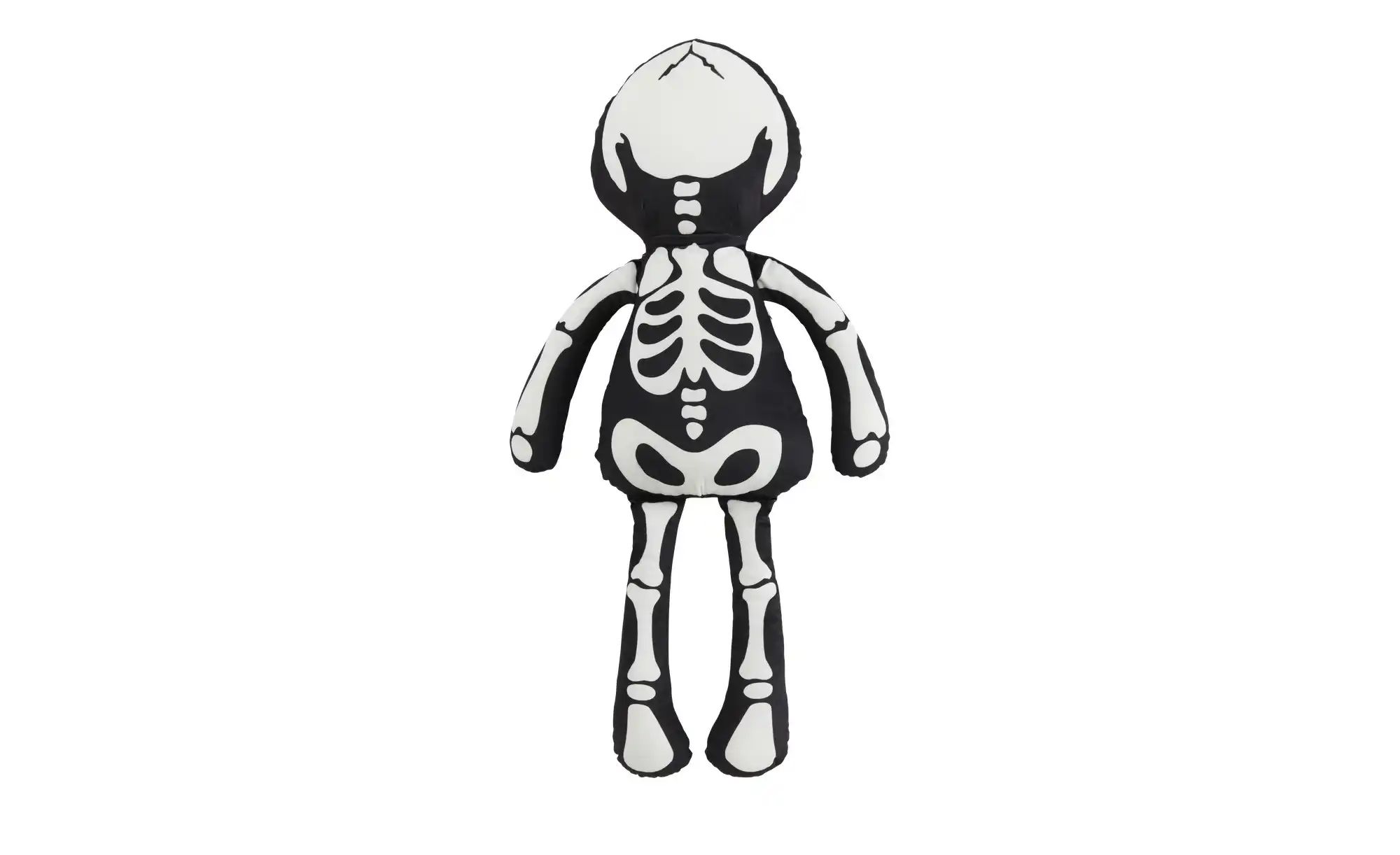 Kissen  Skelett ¦ schwarz ¦ Maße (cm): B: 36 H: 81 Dekokissen & Decken > Ki günstig online kaufen