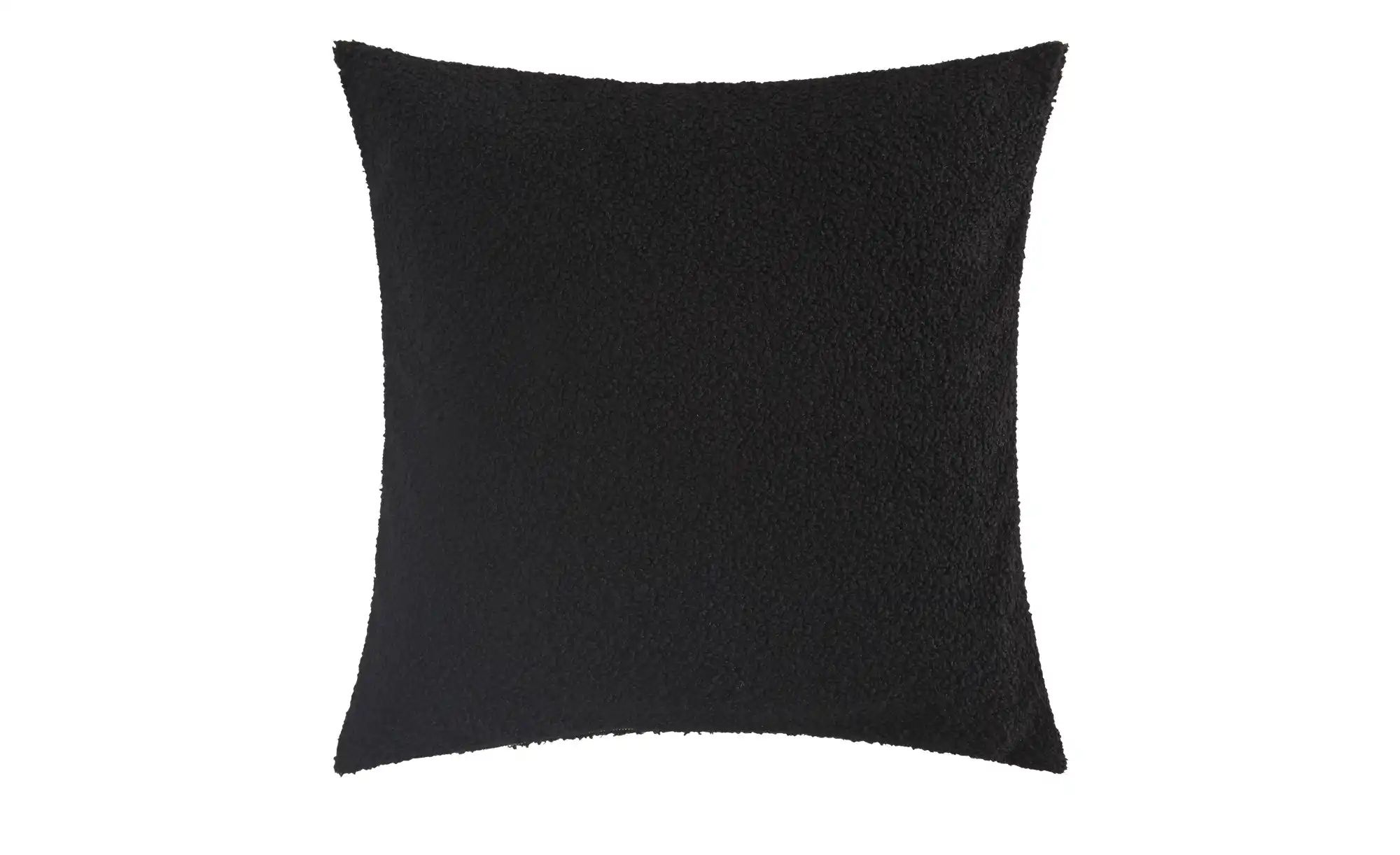 Kissen  Teddy uni ¦ schwarz ¦ Maße (cm): B: 45 H: 45 Dekokissen & Decken > günstig online kaufen