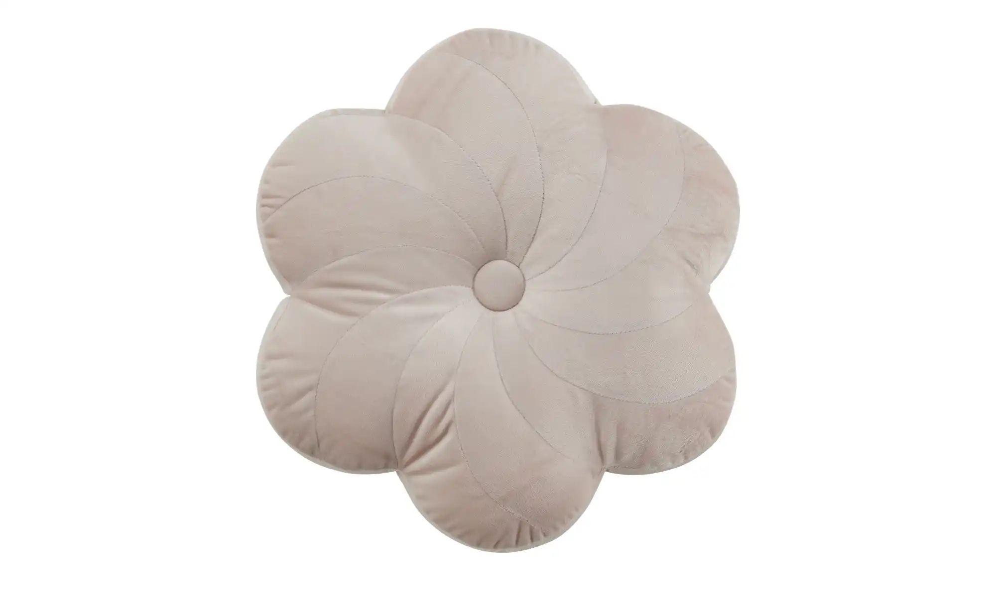 como Kissen  Blume ¦ rosa/pink ¦ Maße (cm): H: 12  Ø: 40 Dekokissen & Decke günstig online kaufen