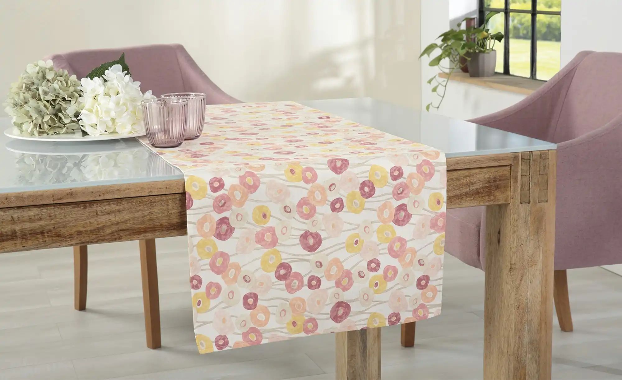 PEYER SYNTEX Tischläufer  Matera ¦ orange ¦ Baumwollmischgewebe ¦ Maße (cm) günstig online kaufen