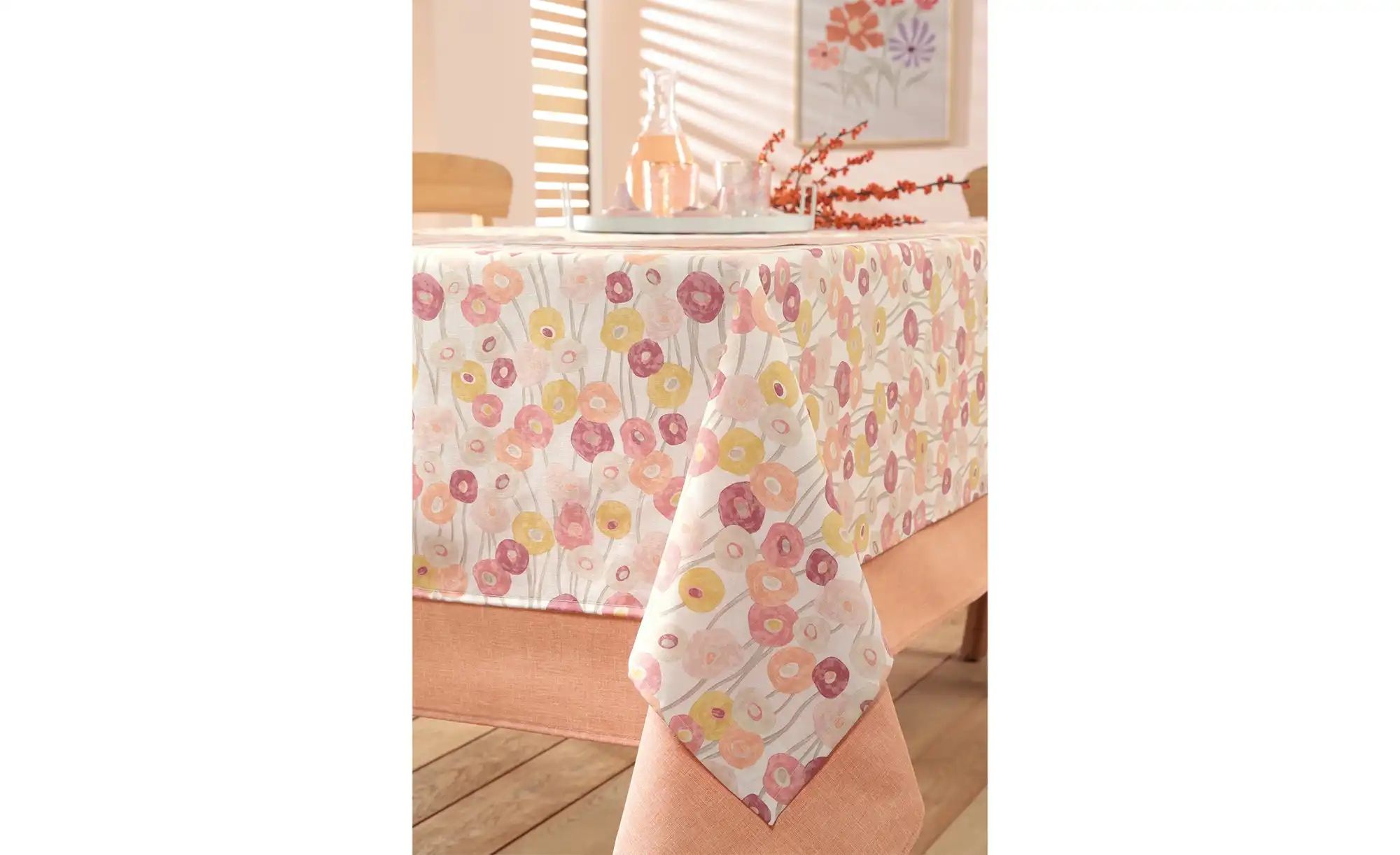 PEYER SYNTEX Tischdecke  Matera ¦ orange ¦ Baumwollmischgewebe ¦ Maße (cm): günstig online kaufen