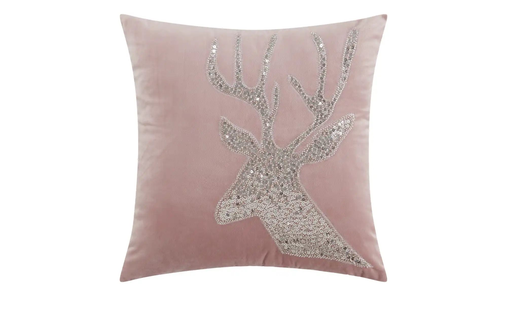 Kissen  Hirsch ¦ rosa/pink ¦ Maße (cm): B: 45 Weihnachten - Höffner günstig online kaufen