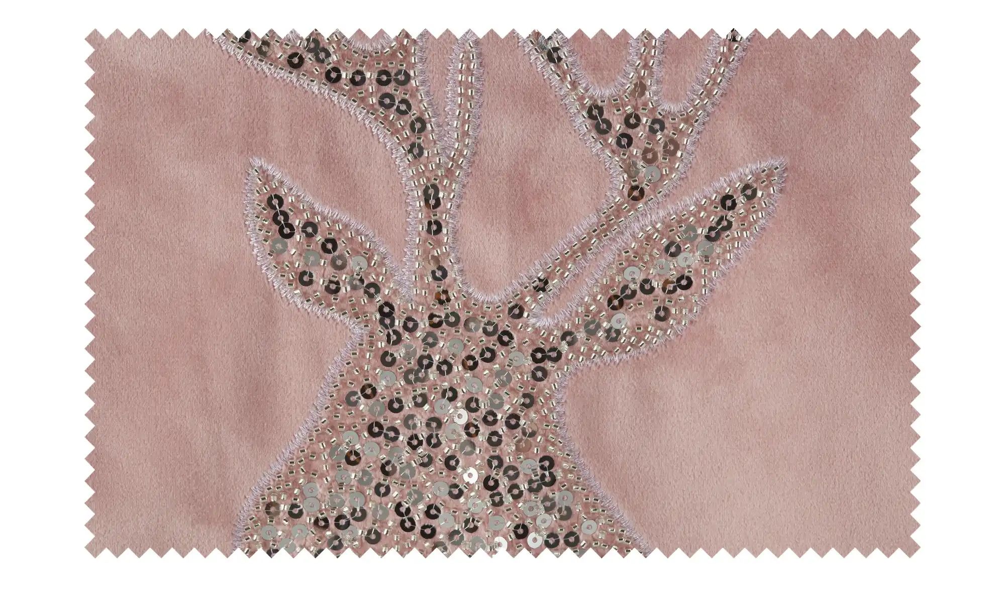 Tischläufer  Hirsch ¦ rosa/pink ¦ Synthetik ¦ Maße (cm): B: 40 Weihnachten günstig online kaufen