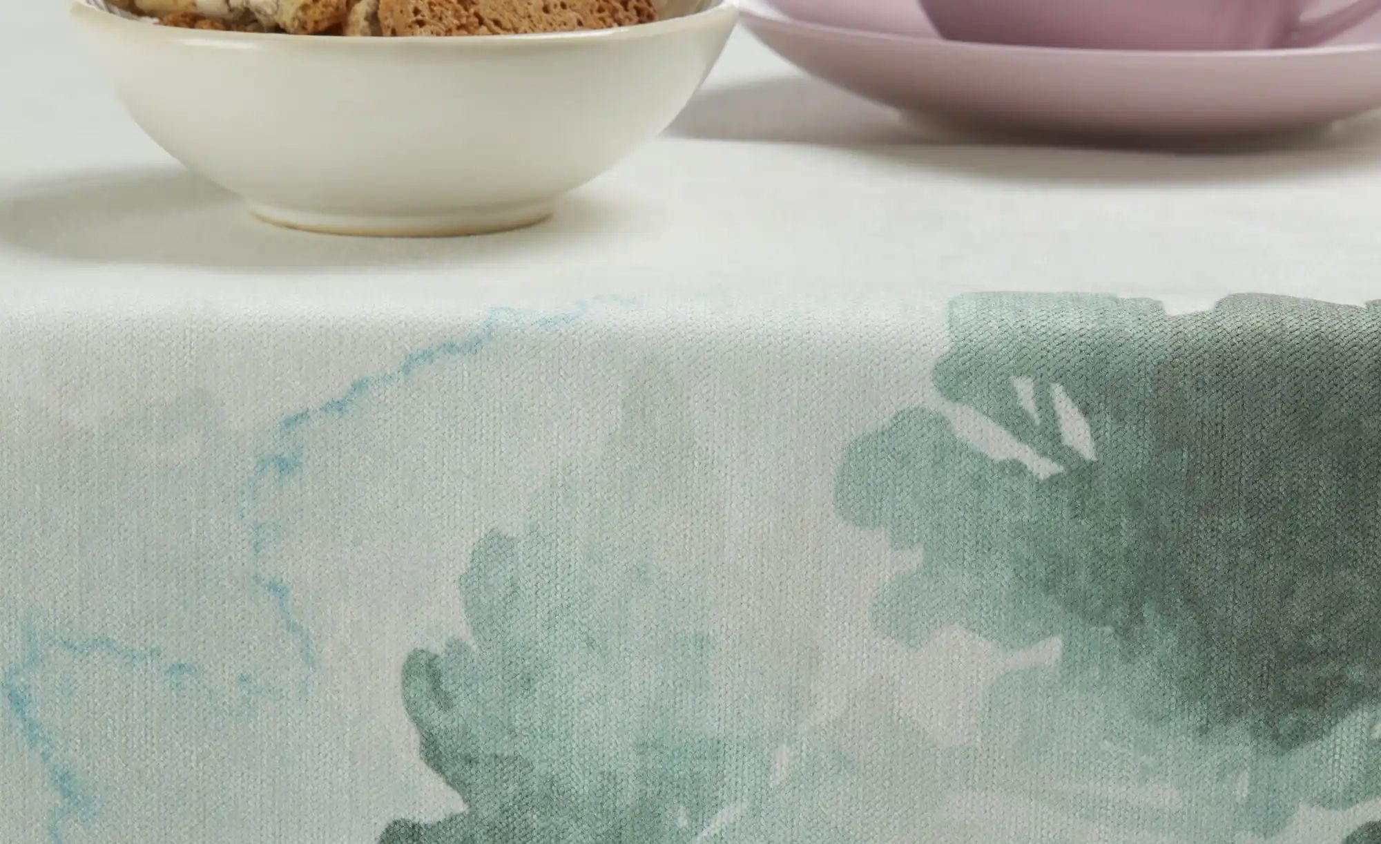 Tischläufer  Winterlandschaft ¦ grün ¦ Synthetik ¦ Maße (cm): B: 40 Weihnac günstig online kaufen