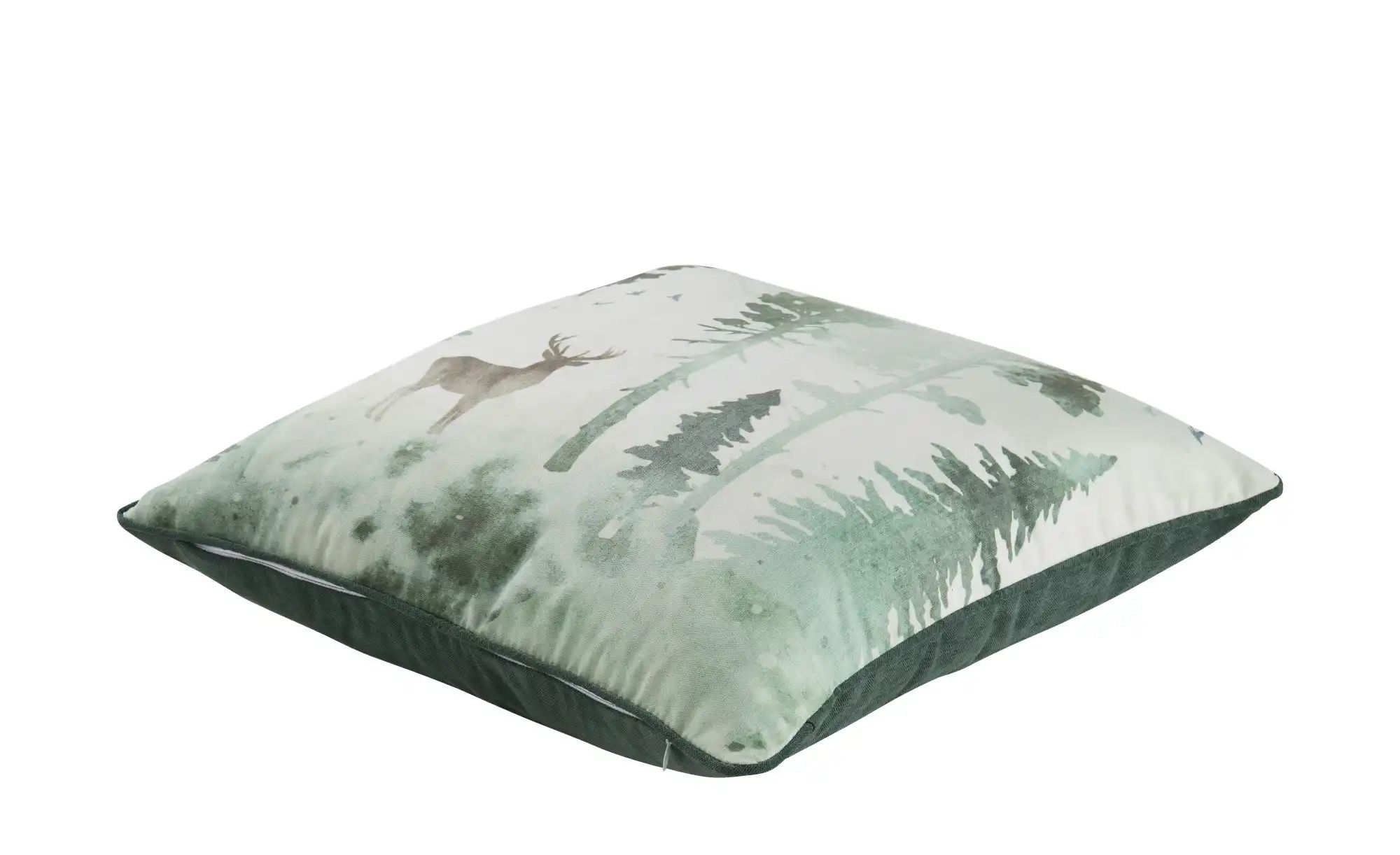 Kissen  Winterlandschaft ¦ grün ¦ Maße (cm): B: 45 Weihnachten - Höffner günstig online kaufen