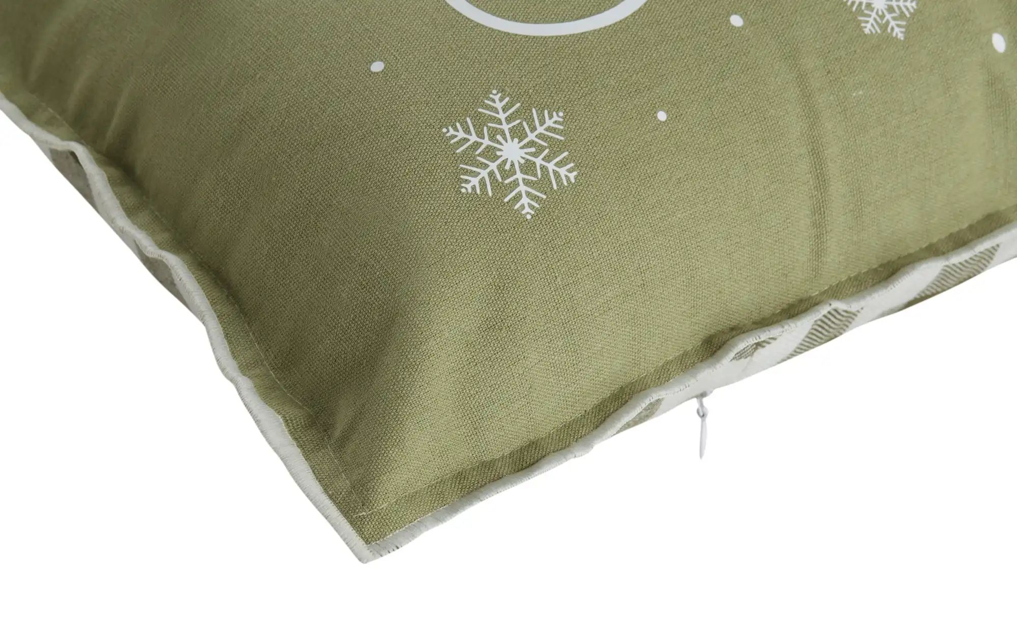 Thumbnail - Kissen Merry Christmas ¦ grün ¦ Maße (cm): B: 30 Weihnachten - Höffner