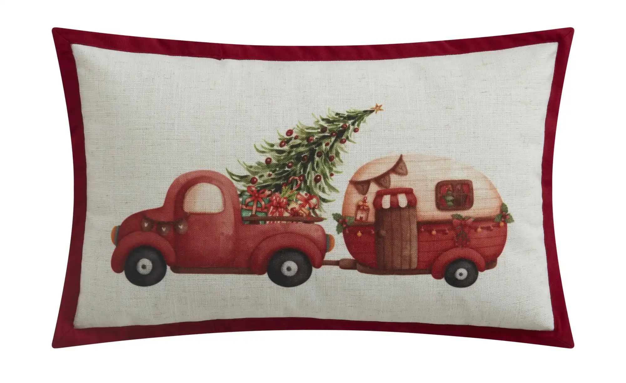 Kissen  Weihnachtsauto ¦ rot ¦ Maße (cm): B: 30 Weihnachten - Höffner günstig online kaufen