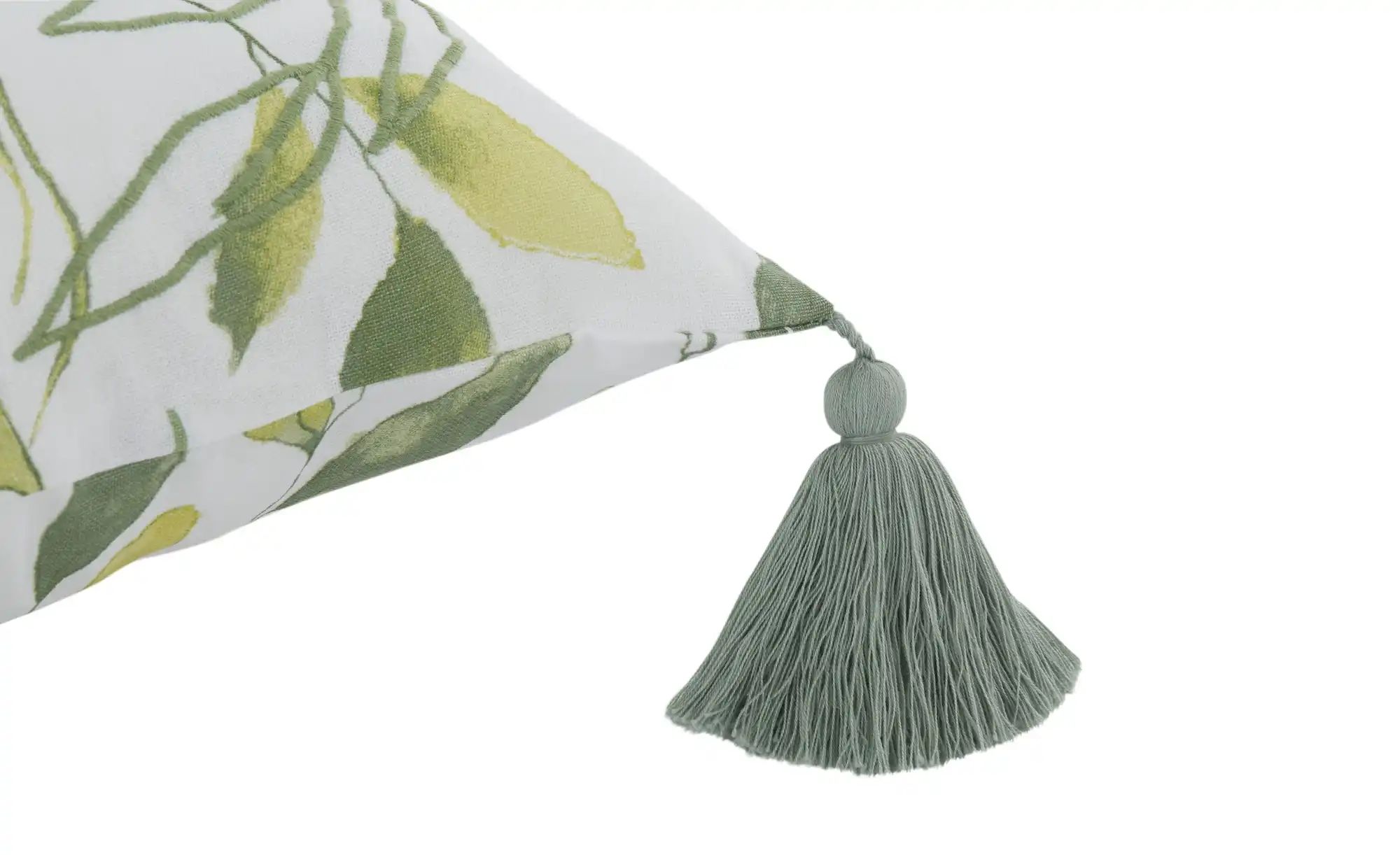 Thumbnail - Como Green Kissen Blätter ¦ grün ¦ Maße (cm): B: 45 Dekokissen & Decken > Kissen > Dekokissen - Höffner