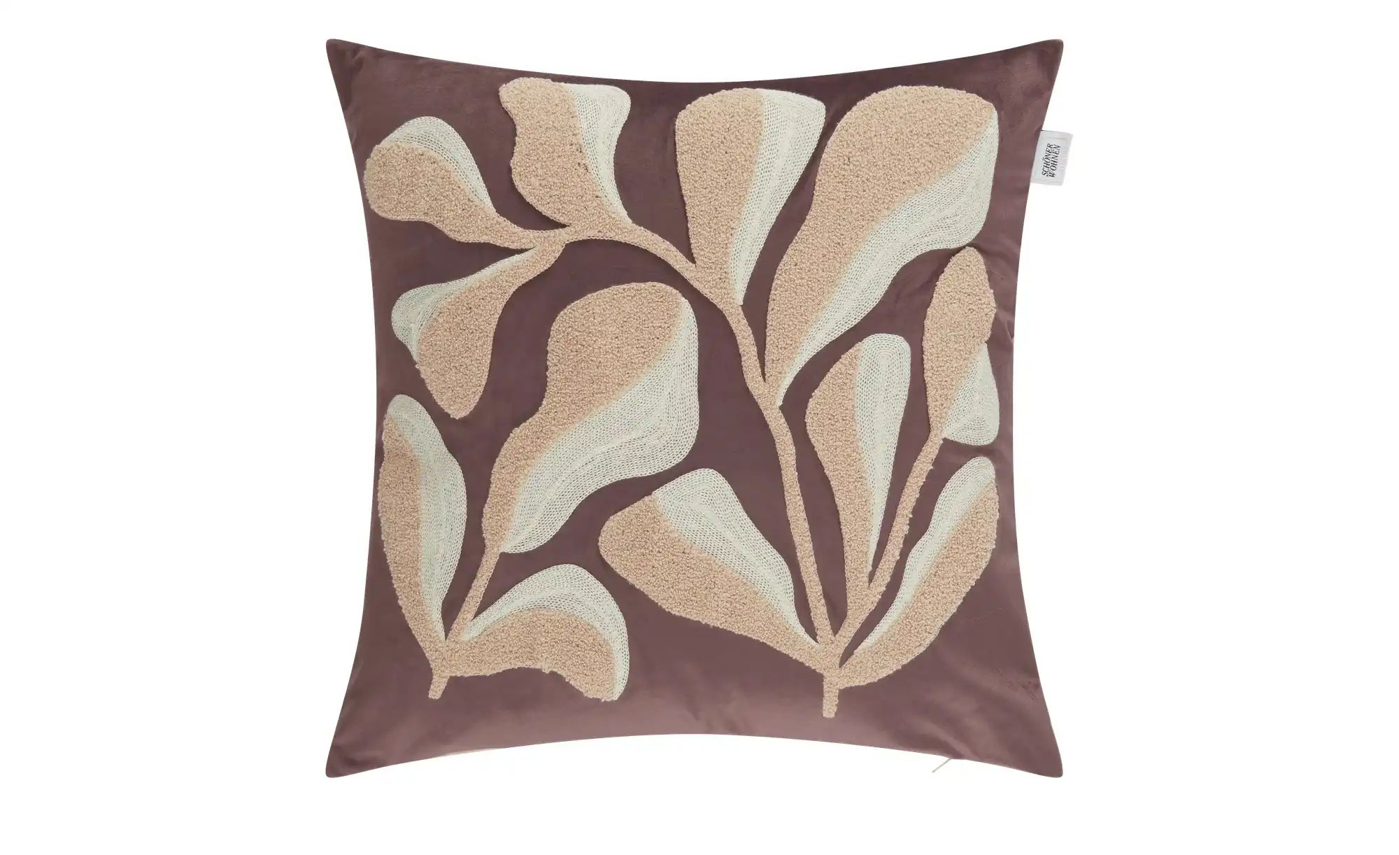 SCHÖNER WOHNEN Kollektion Kissen Plant ¦ rot ¦ Maße (cm): B: 45 Heimtextilien > Dekokissen & Decken > Kissen - Höffner