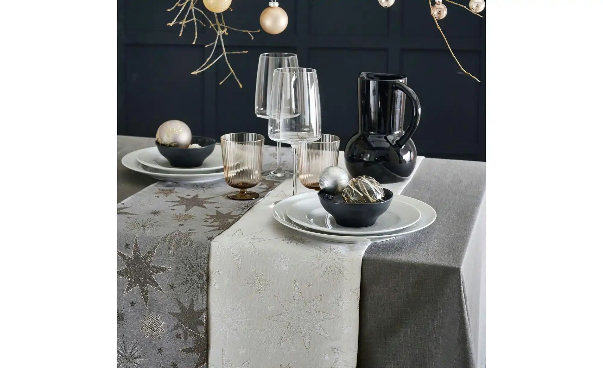 Apelt Tischdecke   ¦ grau ¦ Synthetik ¦ Maße (cm): B: 85 Tischwäsche & Küch günstig online kaufen