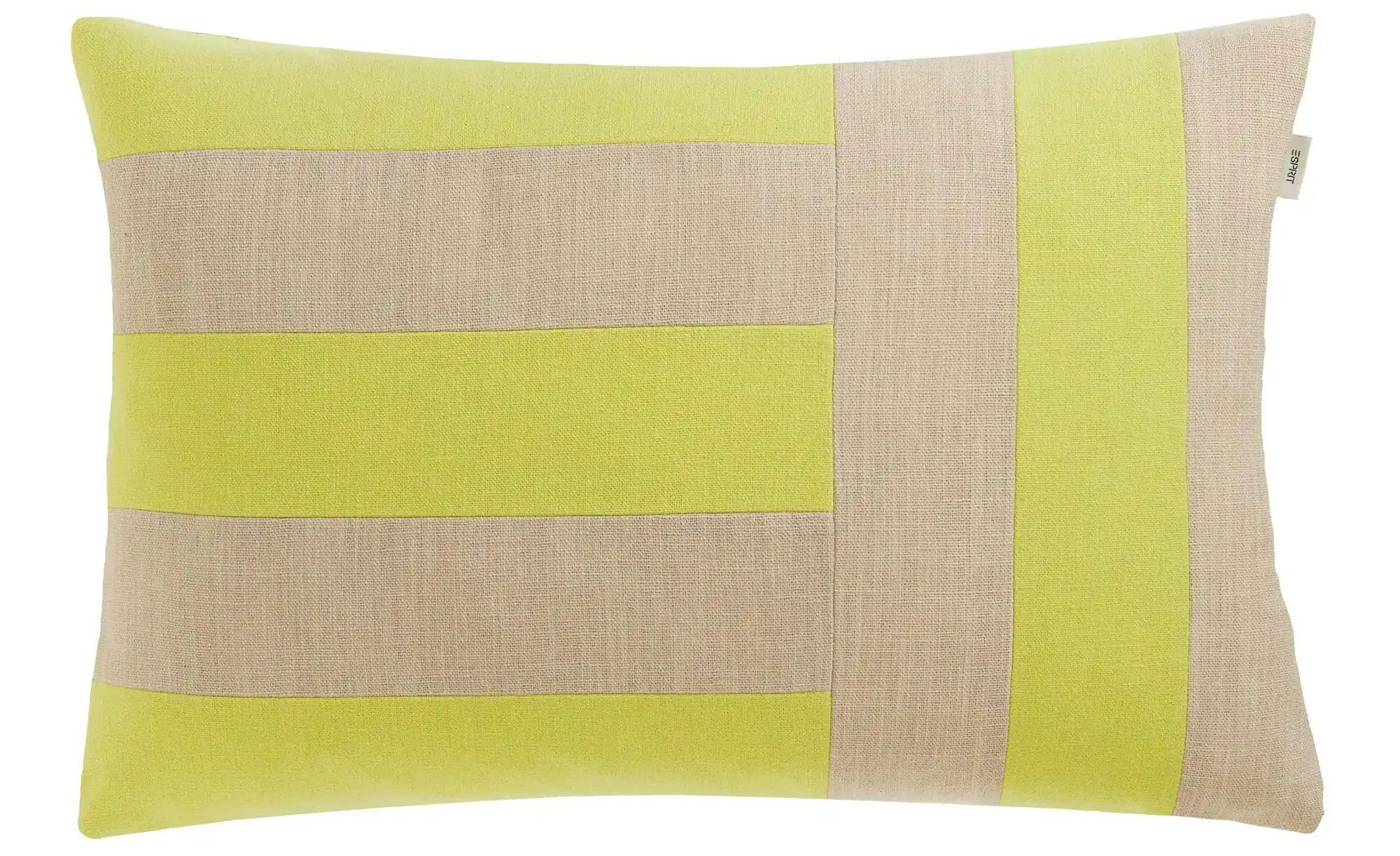 Esprit Kissenhülle   ¦ gelb ¦ Maße (cm): B: 58 H: 0,5 Dekokissen & Decken > günstig online kaufen