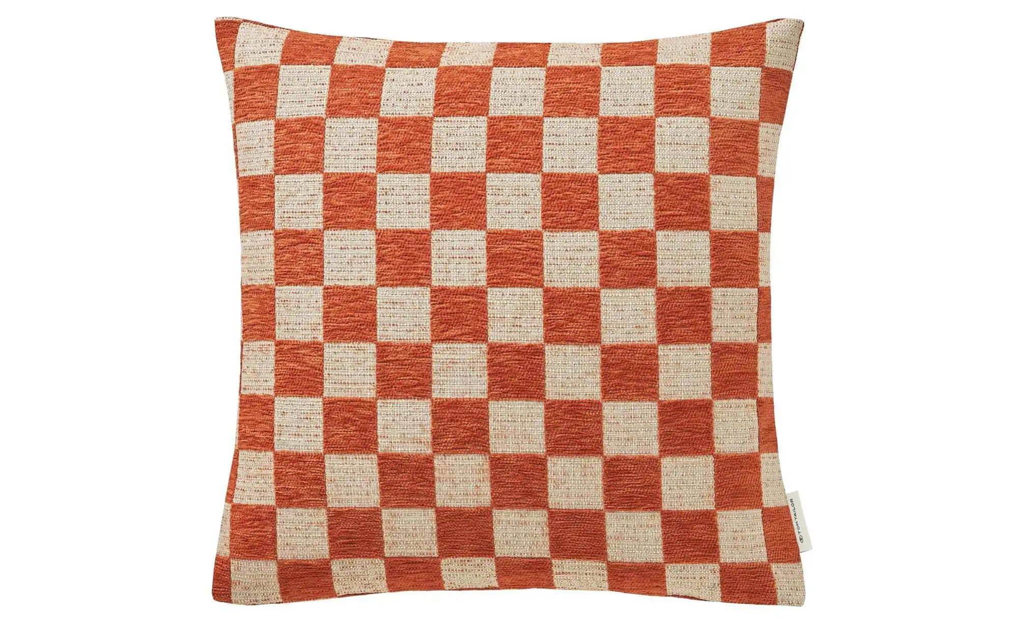 Tom Tailor Kissenhülle   ¦ orange ¦ Maße (cm): B: 45 H: 0,5 Dekokissen & De günstig online kaufen