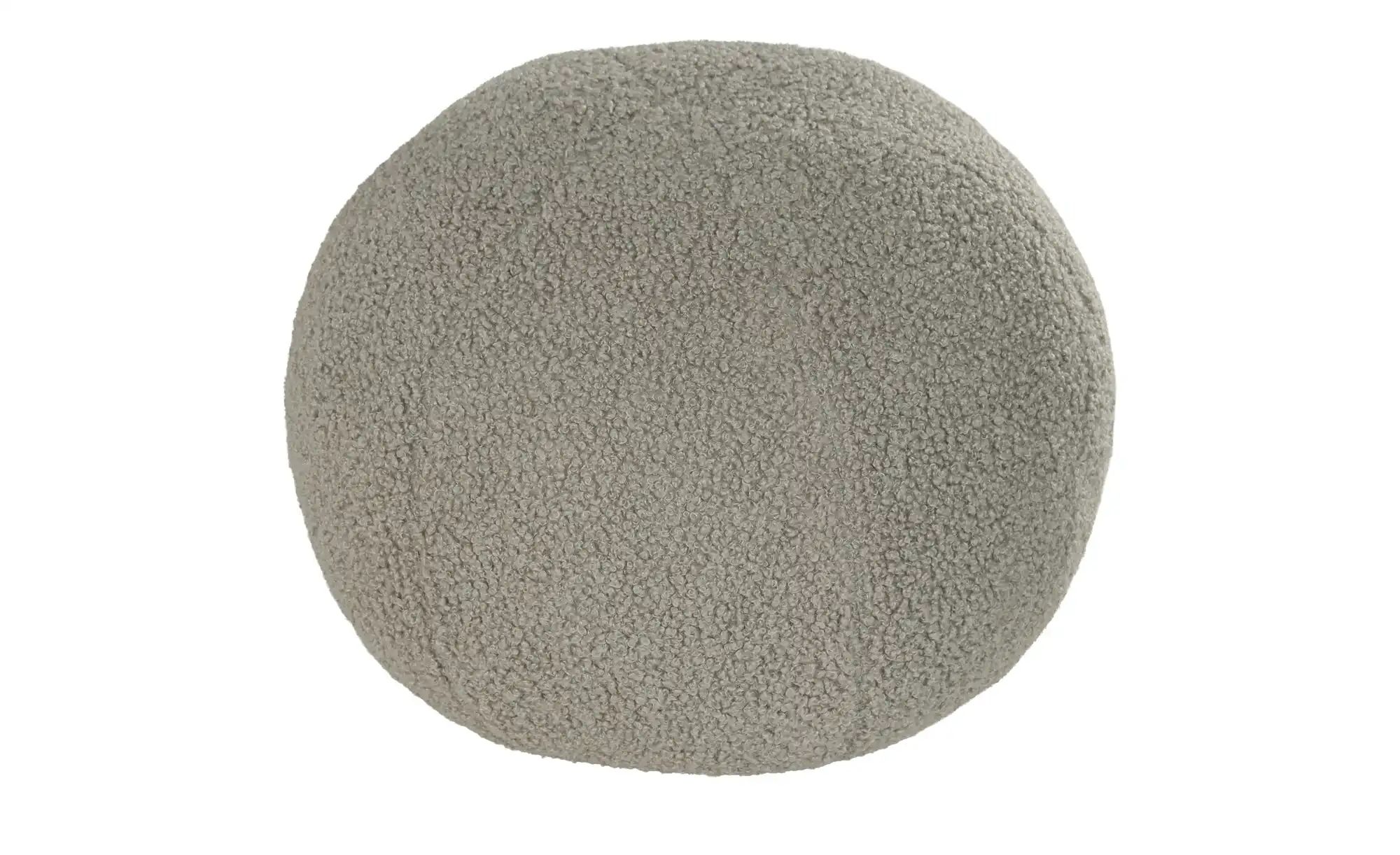 Jette Home Kissen  Teddyball ¦ grau Ø: 30 Dekokissen & Decken > Kissen > De günstig online kaufen