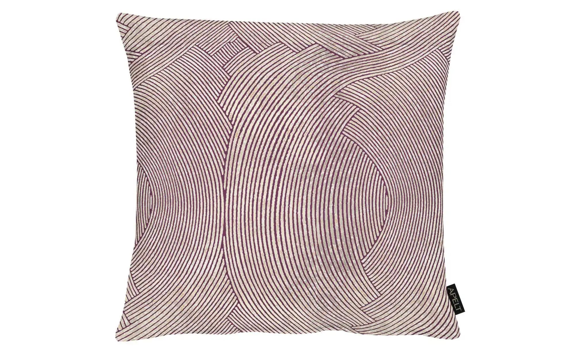 Apelt Kissenhülle   ¦ lila/violett ¦ Maße (cm): B: 49 H: 0,5 Dekokissen & D günstig online kaufen