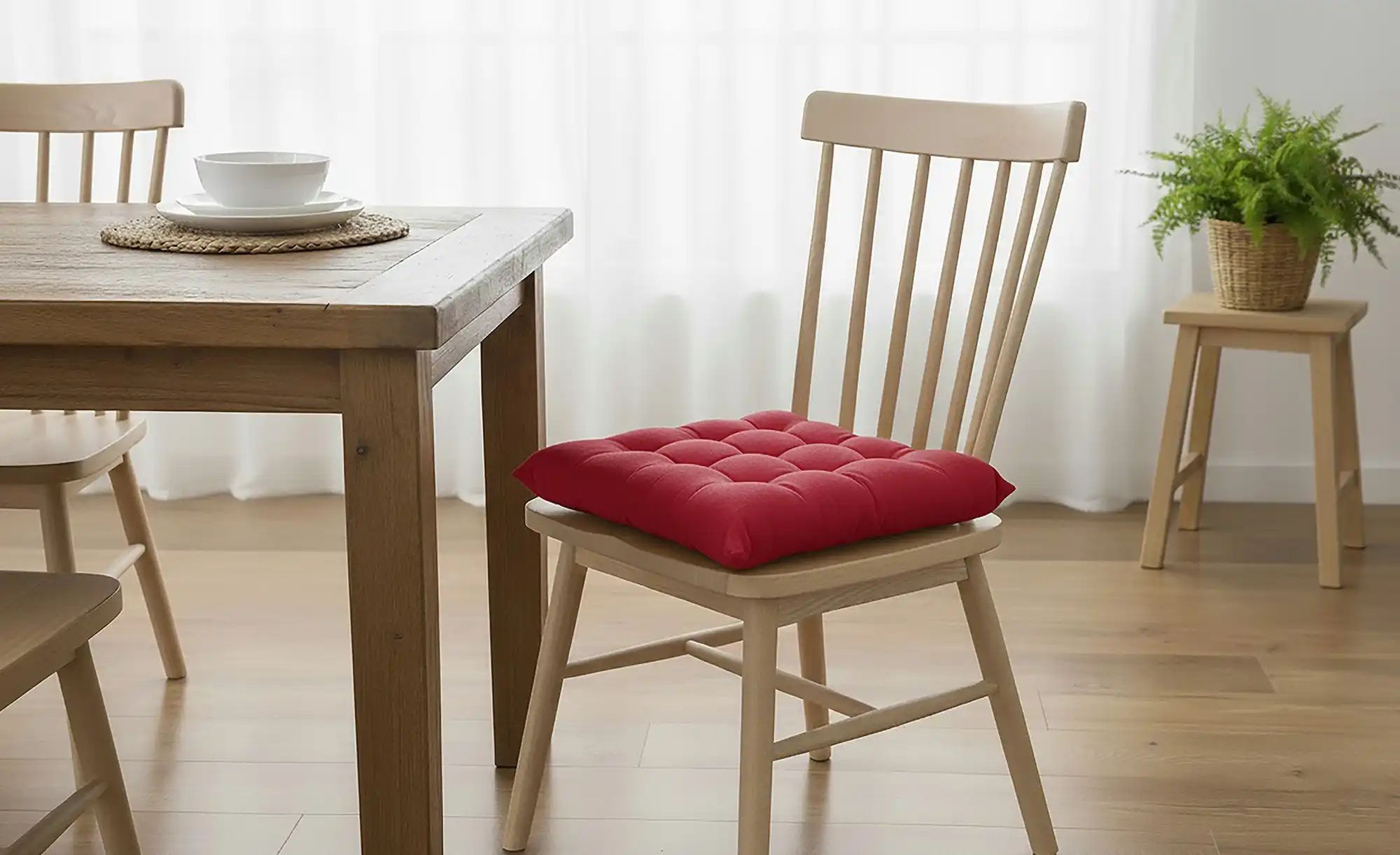 Como Green Stuhlkissen  Bella ¦ rot ¦ Maße (cm): B: 40 H: 6 Dekokissen & De günstig online kaufen