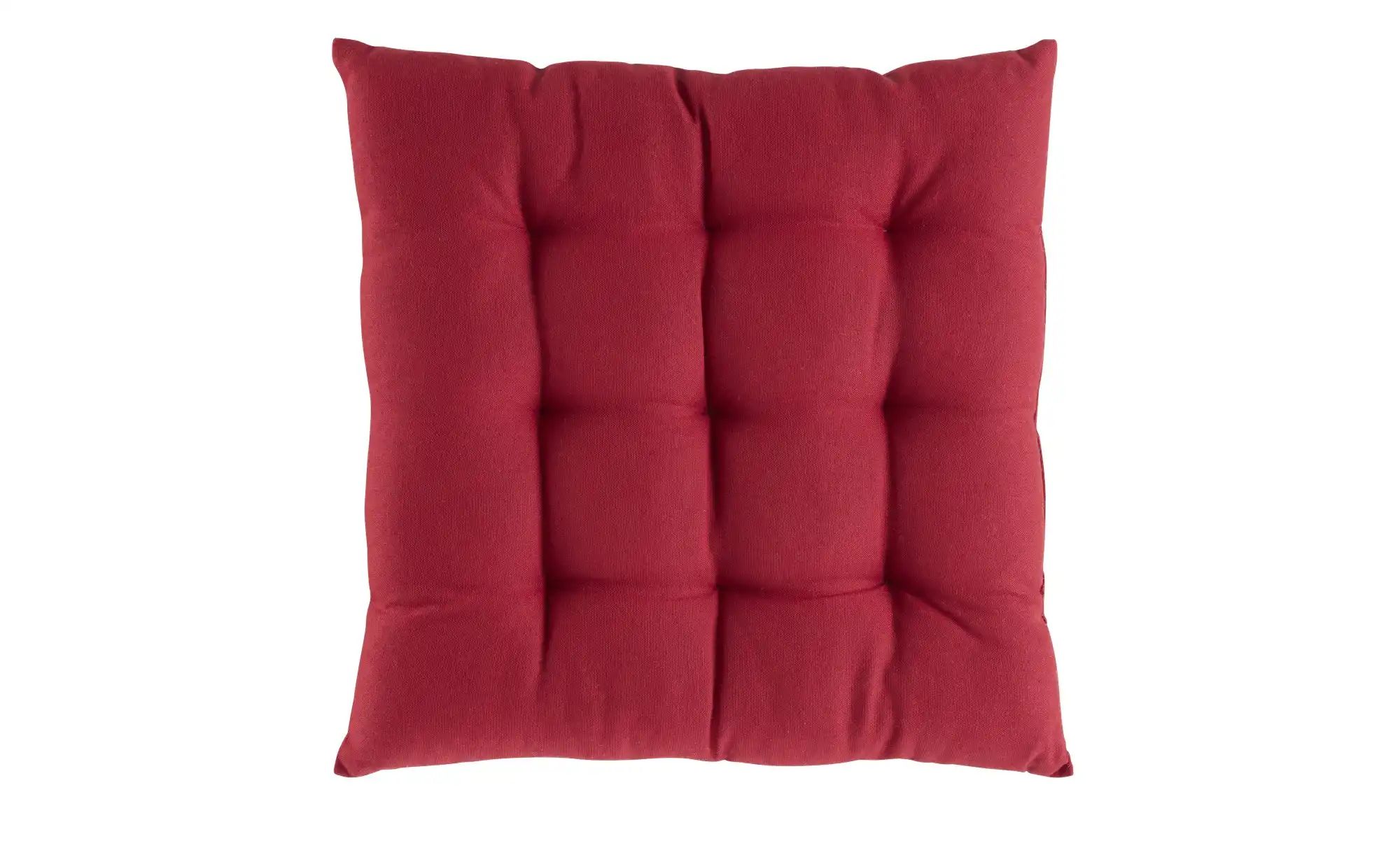 Como Green Stuhlkissen  Bella ¦ rot ¦ Maße (cm): B: 40 H: 6 Dekokissen & De günstig online kaufen