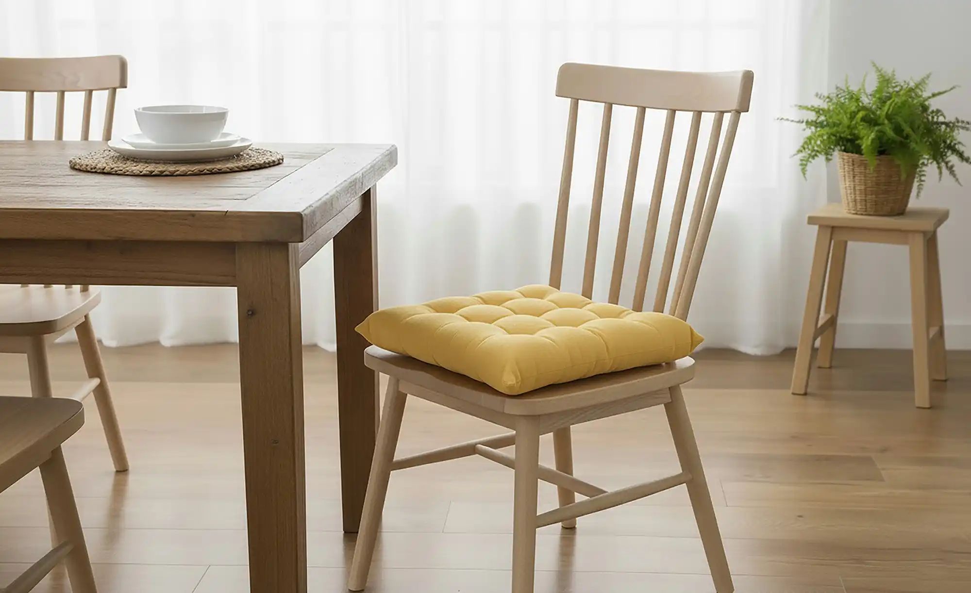 Como Green Stuhlkissen  Bella ¦ gelb ¦ Maße (cm): B: 40 H: 6 Dekokissen & D günstig online kaufen