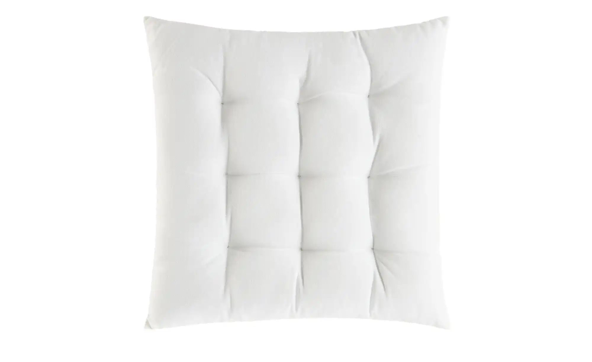 Como Green Stuhlkissen  Bella ¦ weiß ¦ Maße (cm): B: 40 H: 6 Dekokissen & D günstig online kaufen