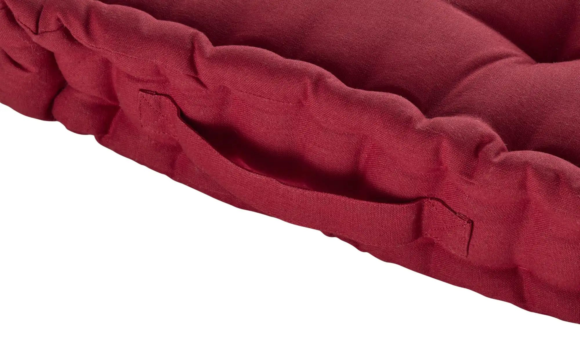 Como Green Boxkissen  Bella ¦ rot ¦ Maße (cm): B: 40 H: 8 Dekokissen & Deck günstig online kaufen