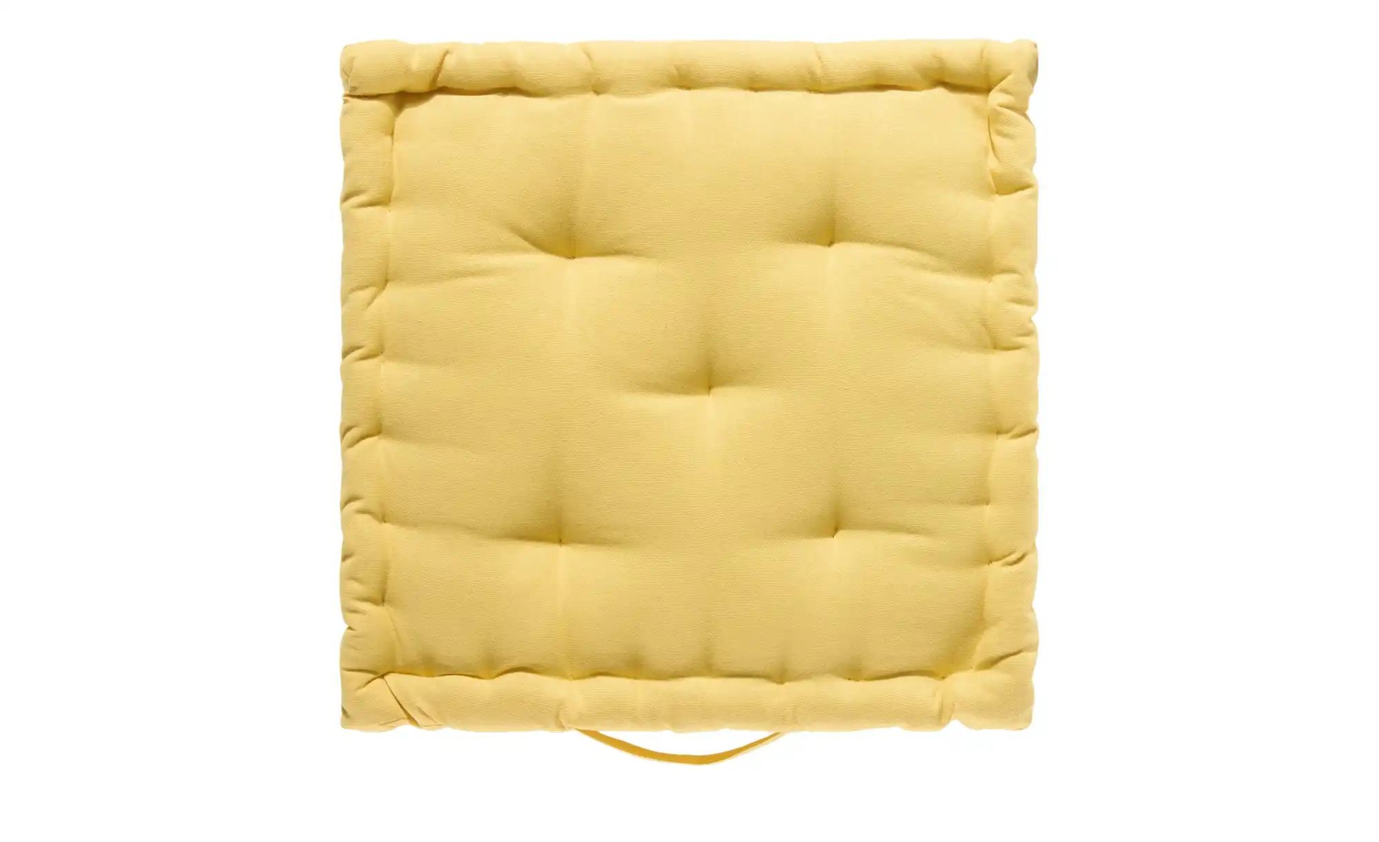 Como Green Boxkissen  Bella ¦ gelb ¦ Maße (cm): B: 40 H: 8 Dekokissen & Dec günstig online kaufen