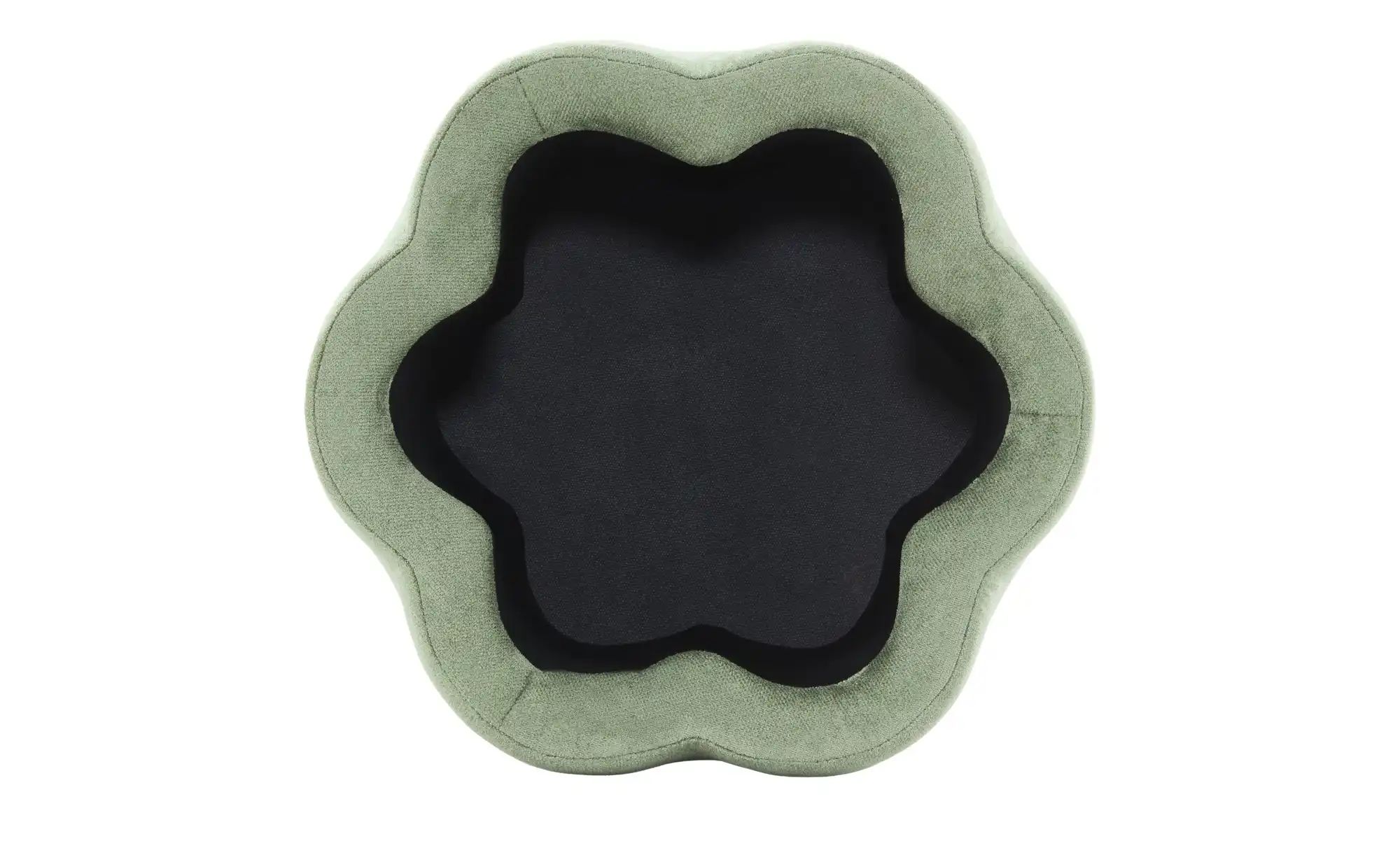 como Hocker  Blume ¦ grün ¦ Maße (cm): B: 37,5 H: 41 T: 46.0 Polstermöbel > günstig online kaufen