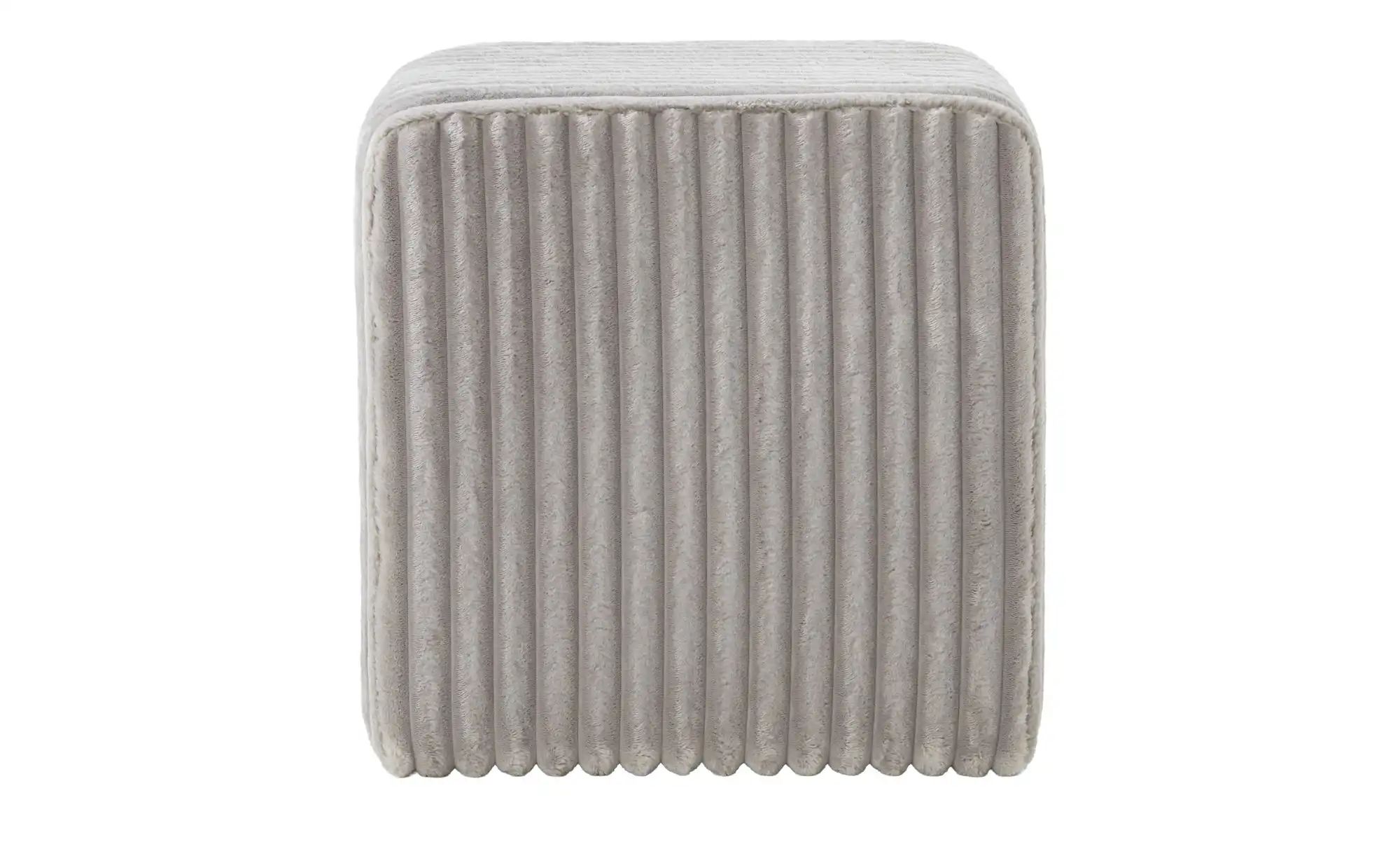 Thumbnail - como Pouf  Cord ¦ Maße (cm): B: 41 H: 41 T: 40.5 Polstermöbel > Hocker > Sitzpouf - Höffner