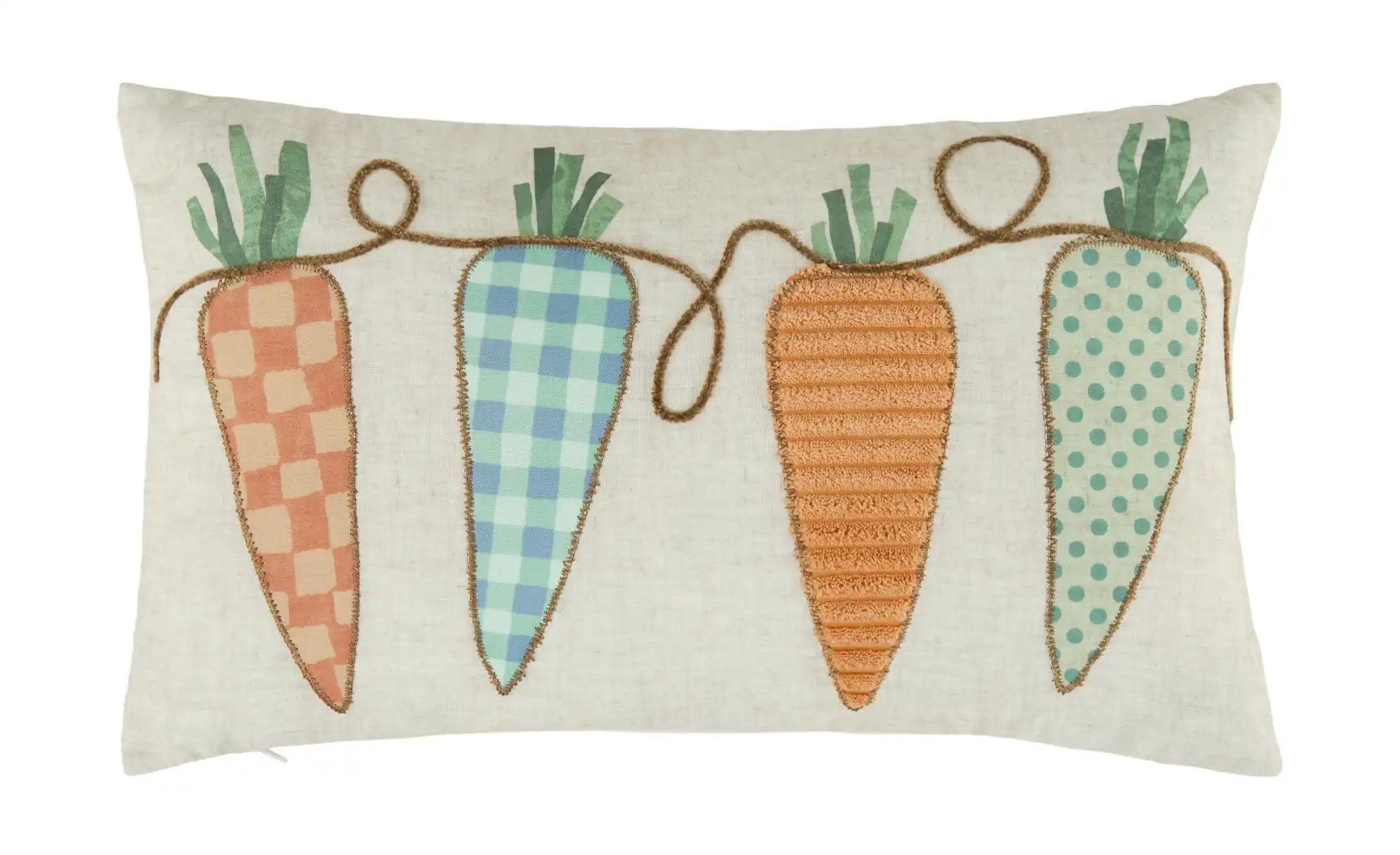 como Kissen  Möhrchen ¦ mehrfarbig ¦ Maße (cm): B: 30 Dekokissen & Decken > günstig online kaufen