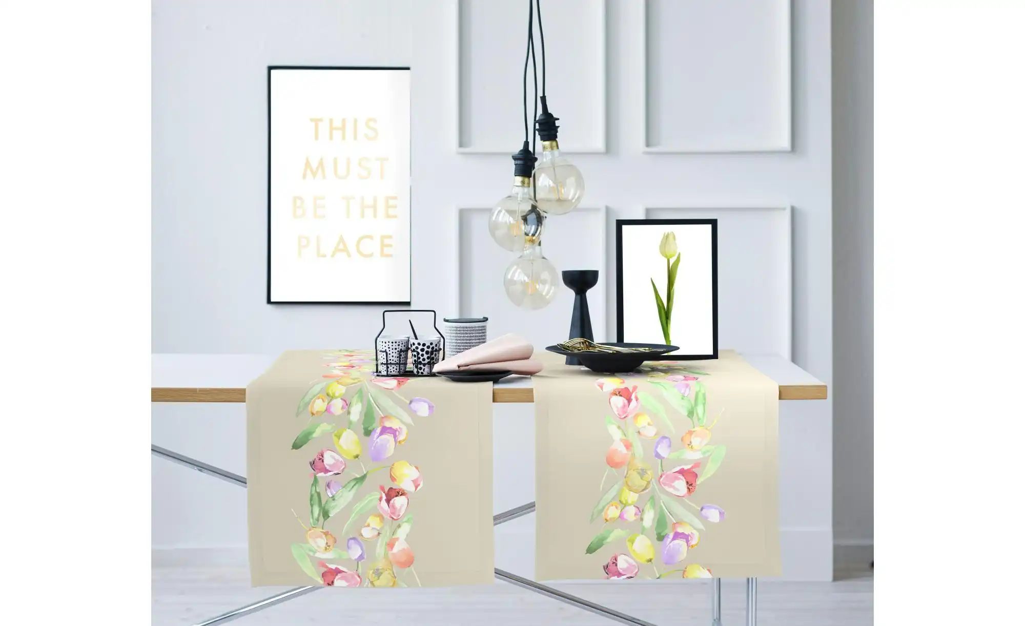 Apelt Läufer   ¦ beige ¦ Baumwollmischgewebe ¦ Maße (cm): B: 48 H: 0,5 Tisc günstig online kaufen