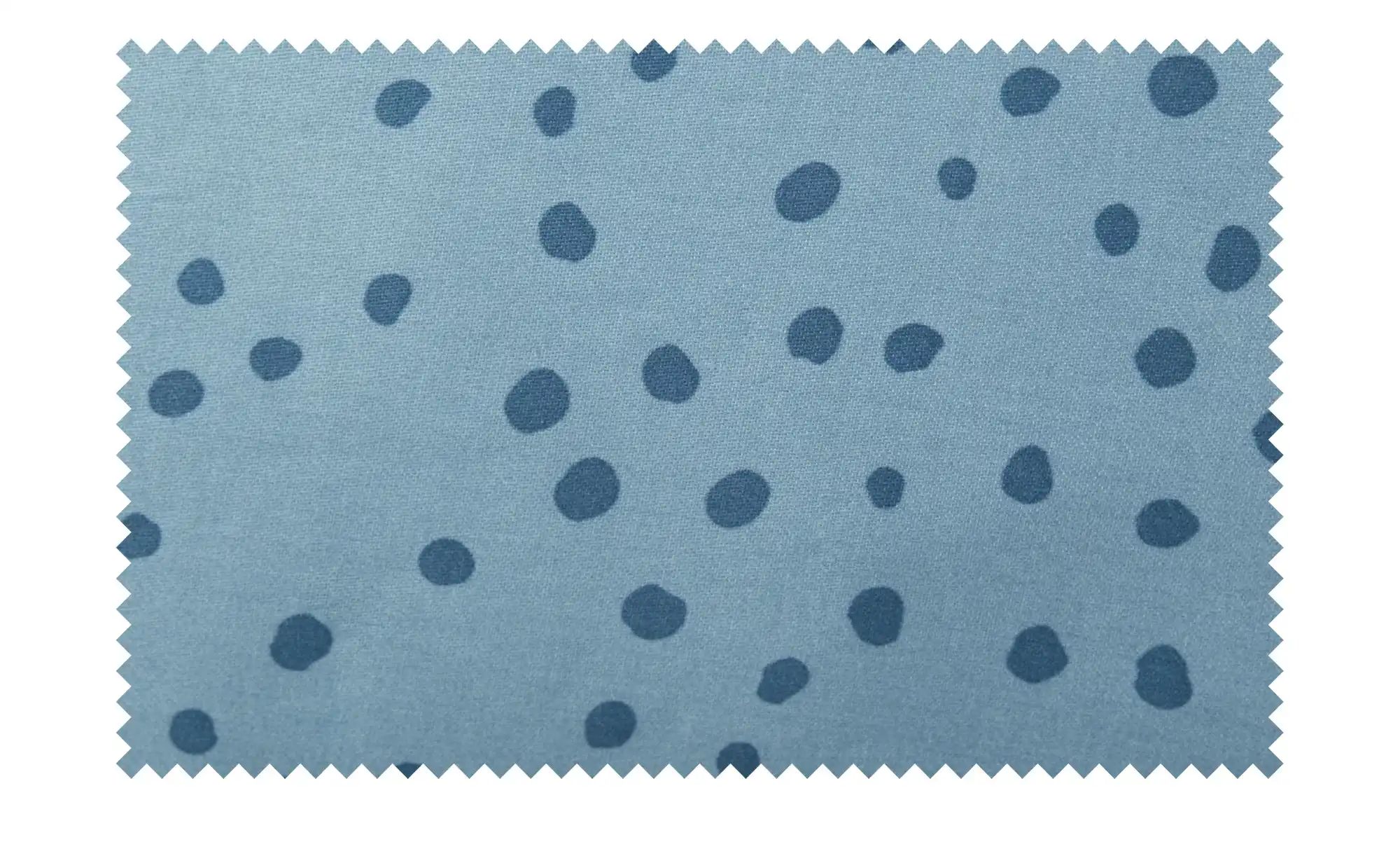 como Satin Wende-Bettwäsche  Dotted ¦ türkis/petrol ¦ Maße (cm): B: 135 Bet günstig online kaufen