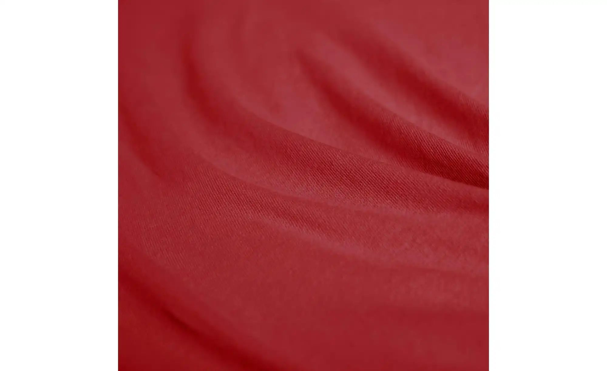 como Jersey-Spannbetttuch   ¦ rot ¦ Maße (cm): B: 200 Bettwaren > Bettlaken günstig online kaufen