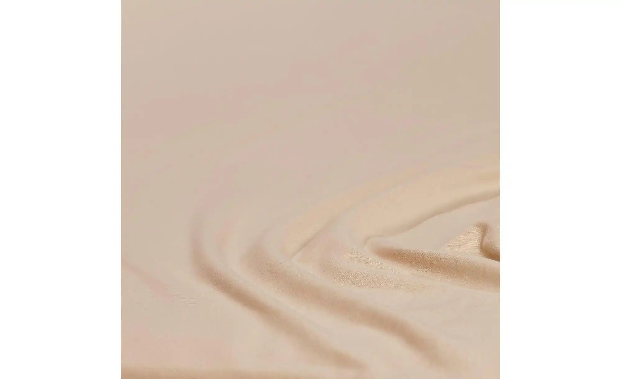 como Jersey-Spannbetttuch   ¦ beige ¦ Maße (cm): B: 200 Bettwaren > Bettlak günstig online kaufen