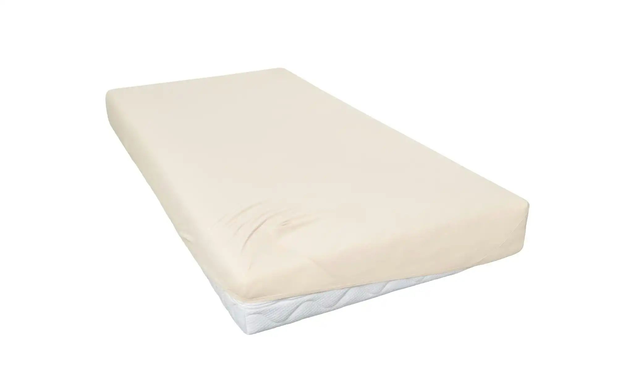 como Jersey-Spannbetttuch   ¦ beige ¦ Maße (cm): B: 100 Bettwaren > Bettlak günstig online kaufen