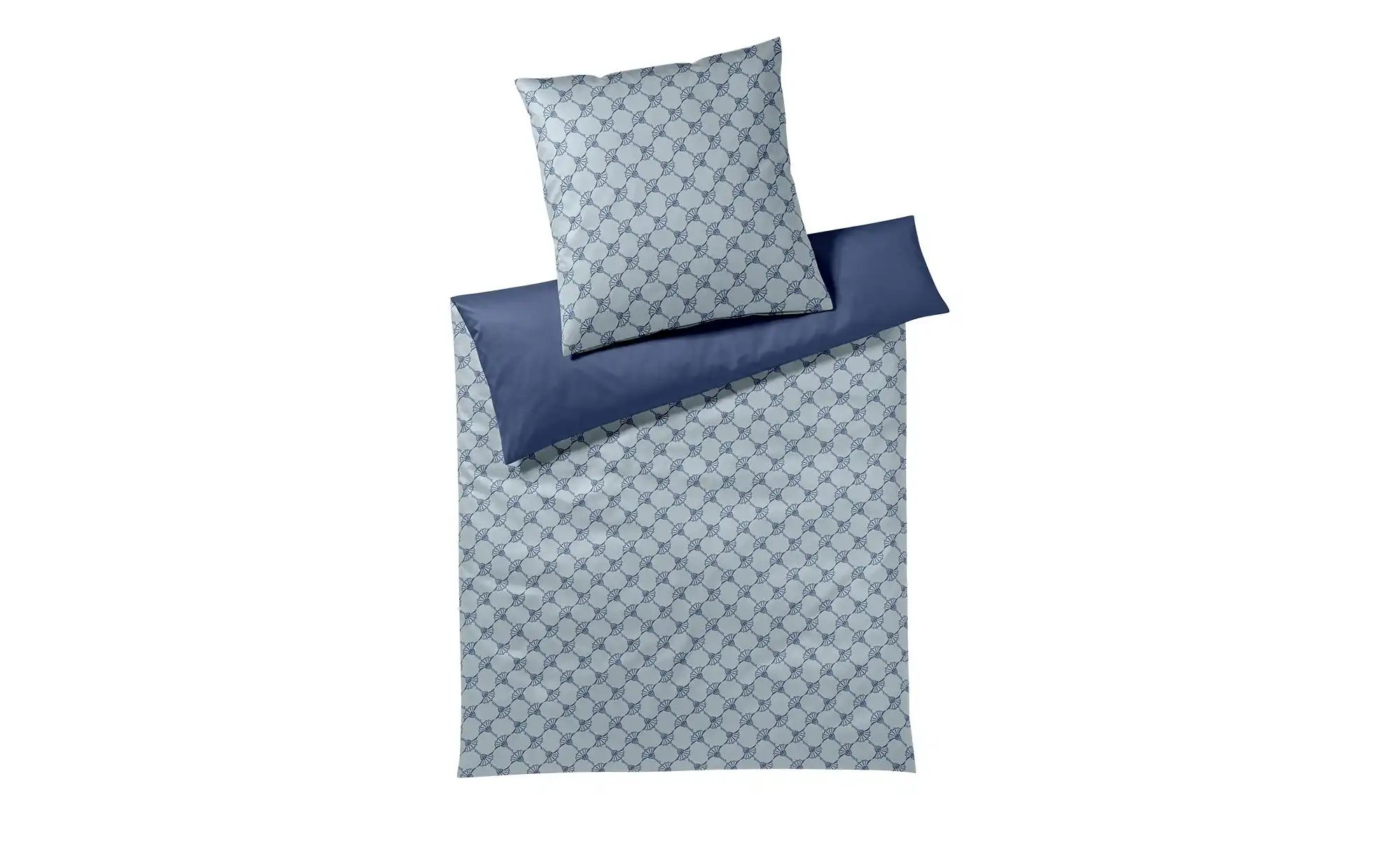 JOOP! Mako Satin Bettwäsche  Cornflower Double ¦ blau ¦ Maße (cm): B: 135 B günstig online kaufen
