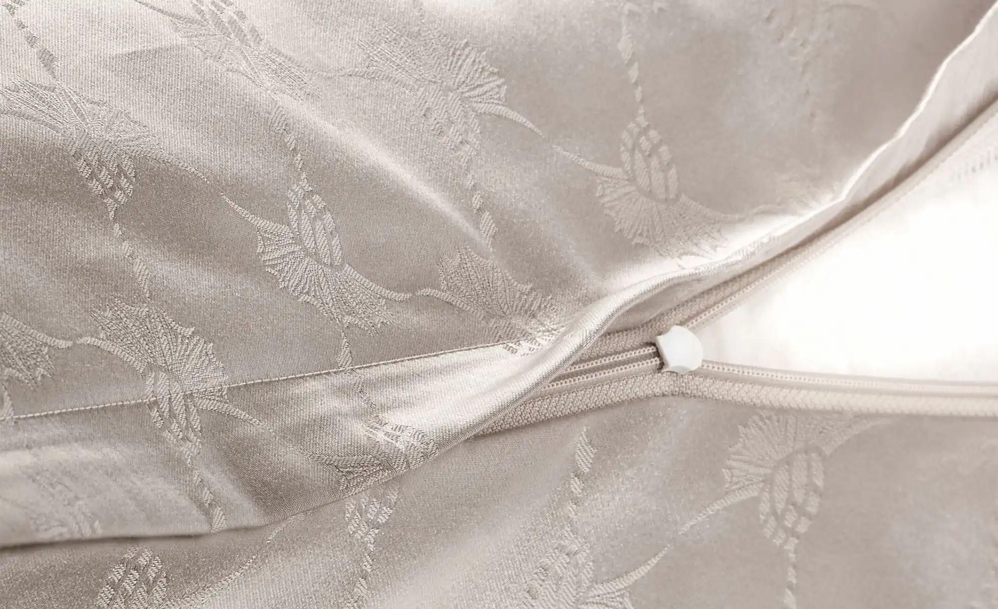 JOOP! Mako-Satin Bettwäsche  Cornflower ¦ creme ¦ Maße (cm): B: 135 Bettwar günstig online kaufen