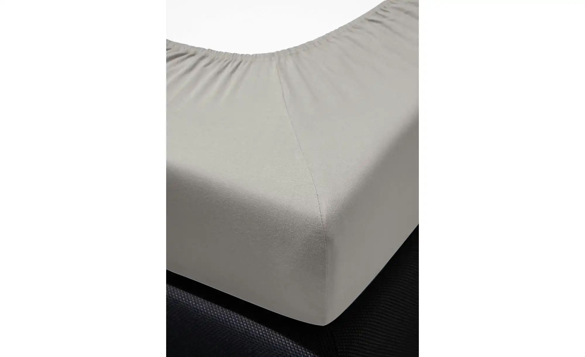 como Jersey Spannbetttuch   ¦ grau ¦ Maße (cm): B: 180 Bettwaren > Bettlake günstig online kaufen